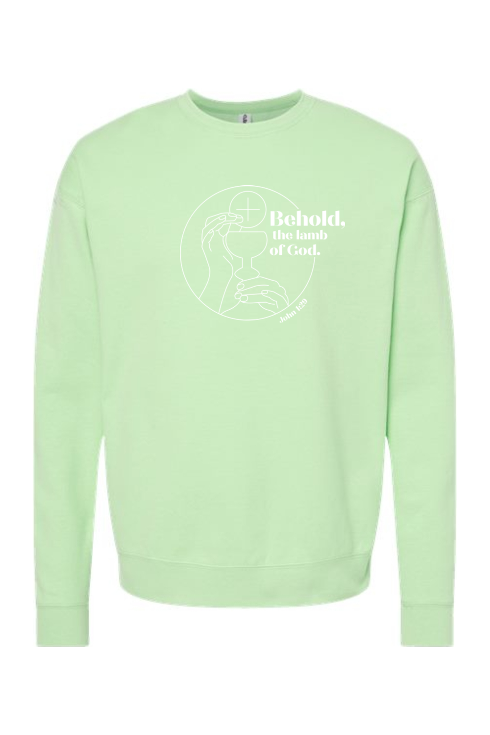Behold, the Lamb of God - John 1:29 Crewneck Sweatshirt