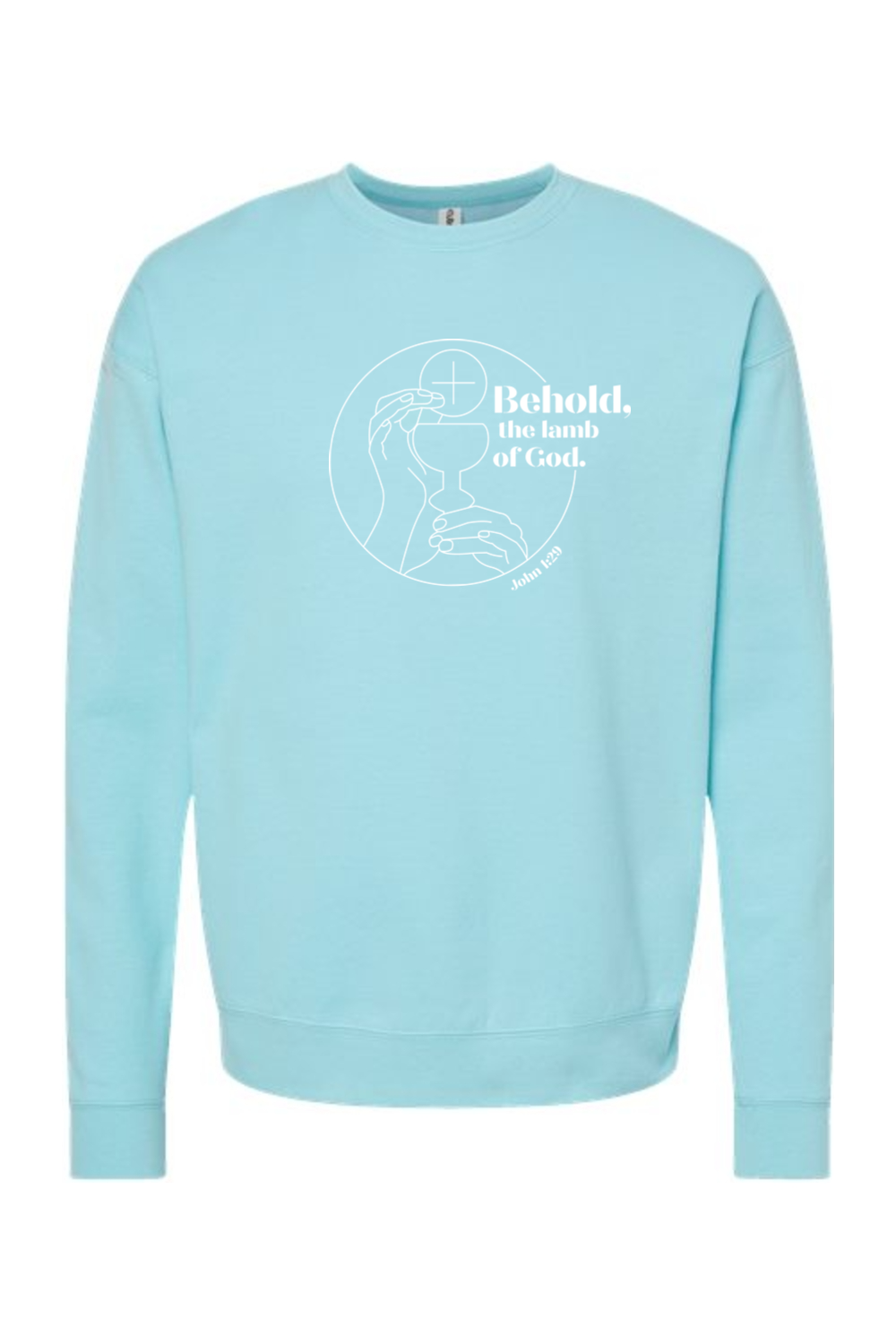 Behold, the Lamb of God - John 1:29 Crewneck Sweatshirt