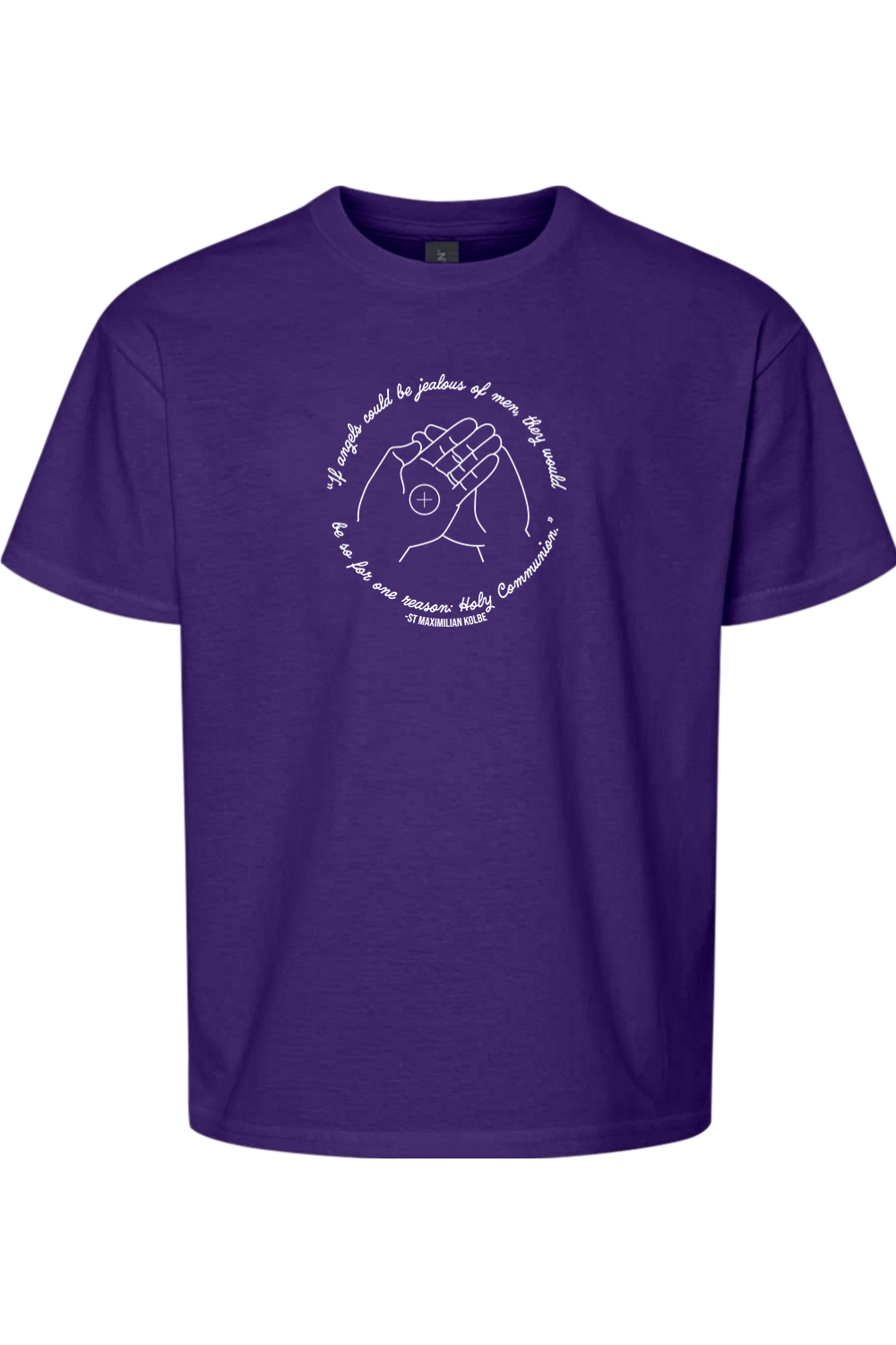 If Angels Could Be Jealous - St. Maximilian Kolbe Youth T-Shirt