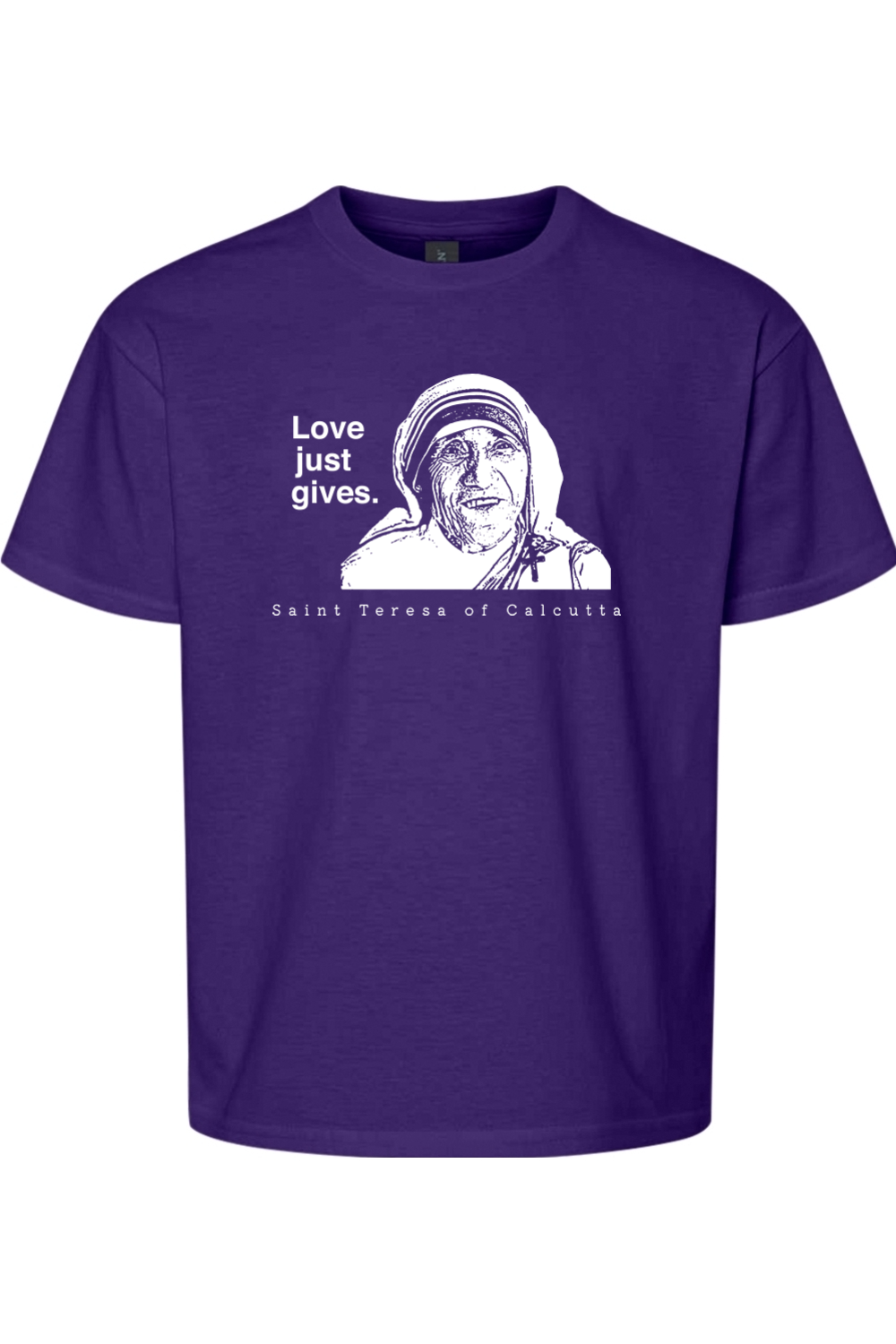 Love Just Gives - St. Teresa of Calcutta Youth T-Shirt