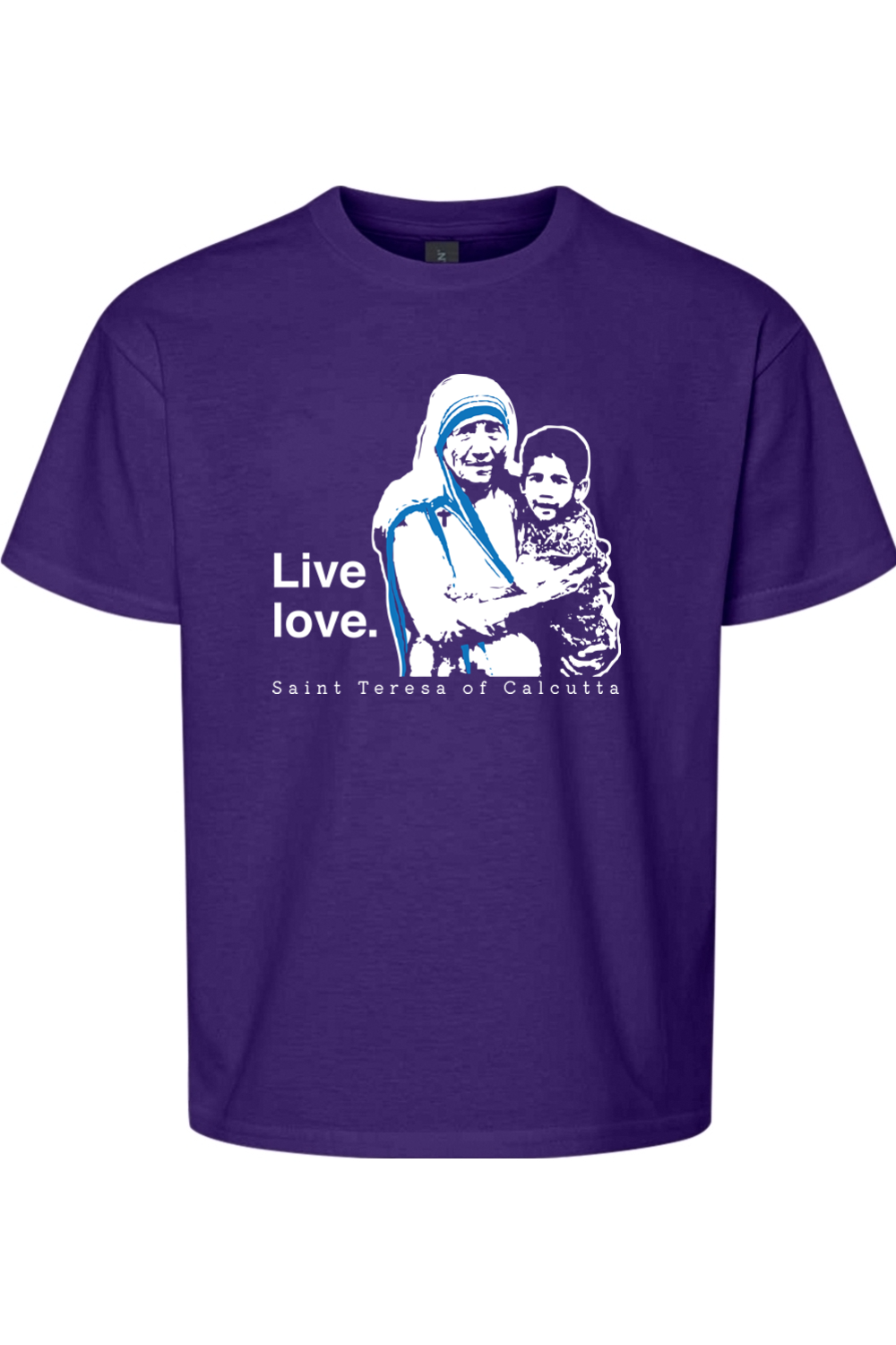 Live Love - St. Teresa of Calcutta Youth T-Shirt