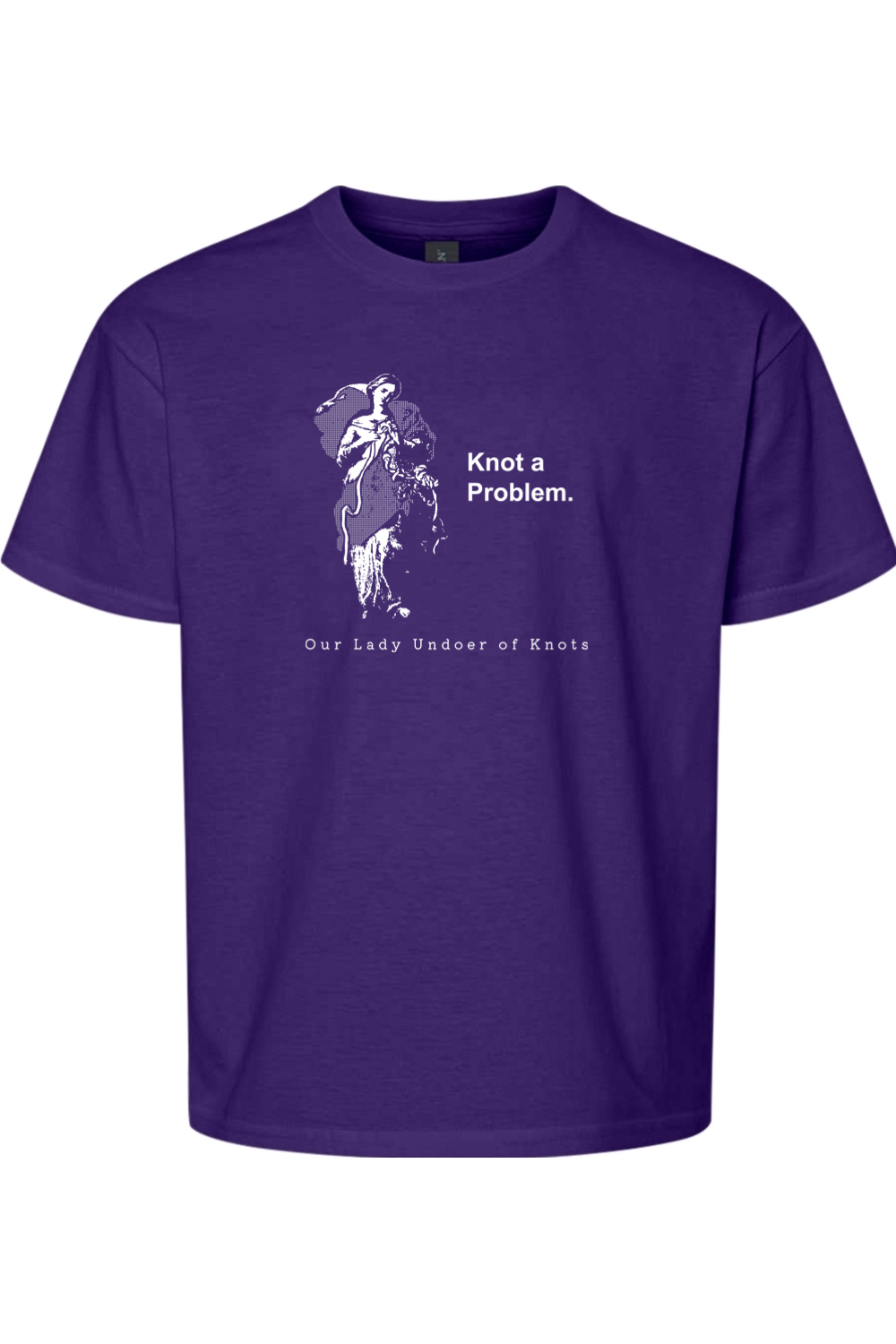Knot a Problem - Our Lady Undoer of Knots Youth T-Shirt