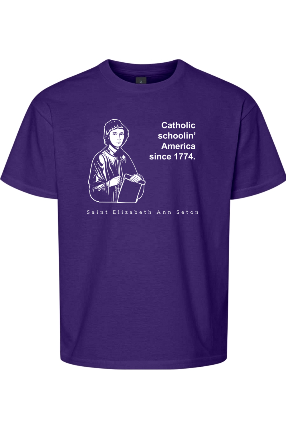 Catholic Schoolin' - St Elizabeth Ann Seton T-Shirt - youth