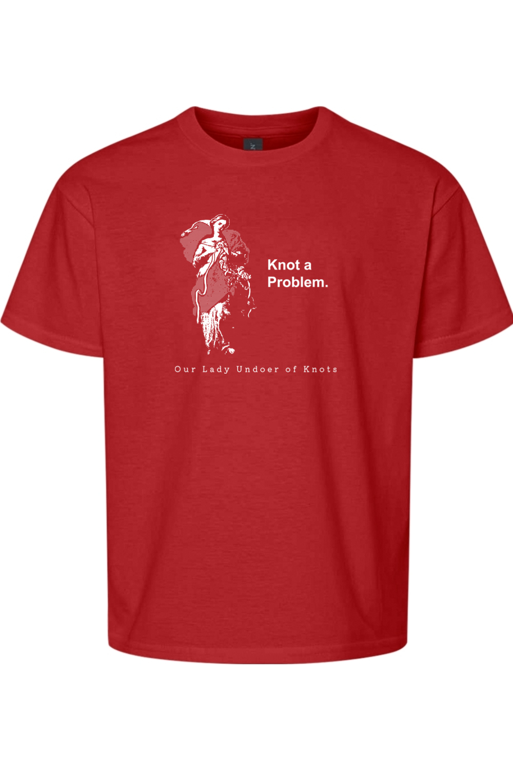 Knot a Problem - Our Lady Undoer of Knots Youth T-Shirt
