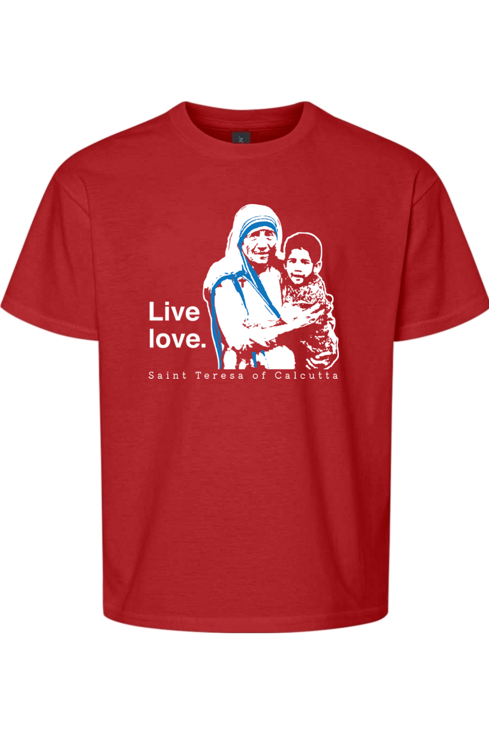 Live Love - St. Teresa of Calcutta Youth T-Shirt