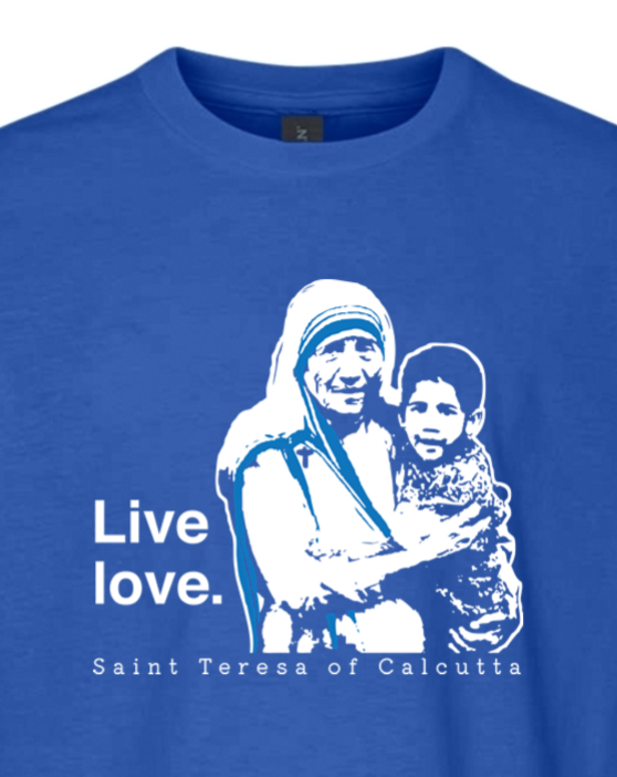Live Love - St. Teresa of Calcutta Youth T-Shirt