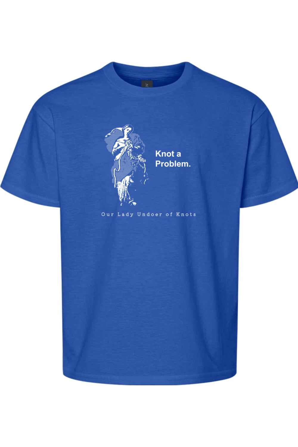 Knot a Problem - Our Lady Undoer of Knots Youth T-Shirt
