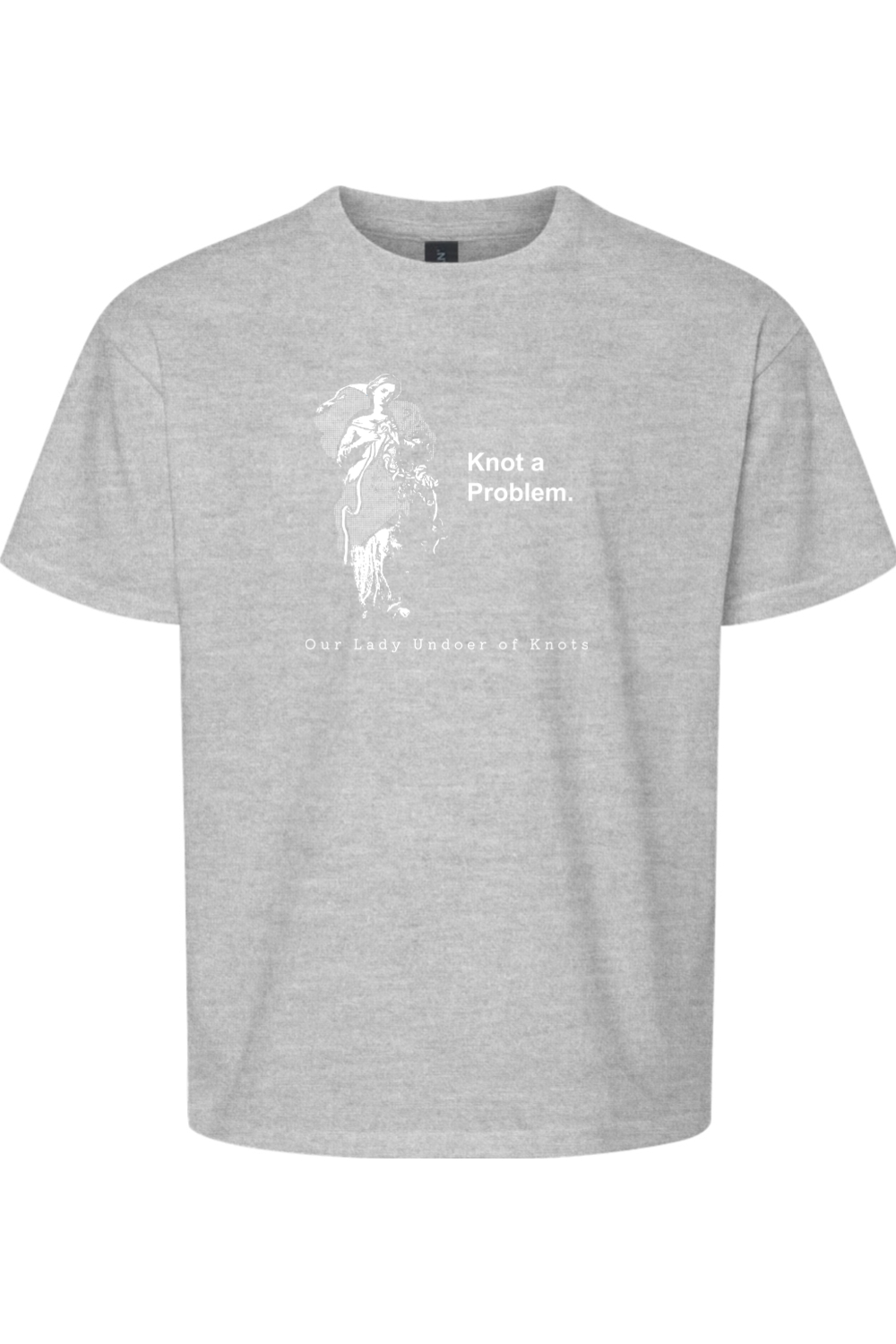 Knot a Problem - Our Lady Undoer of Knots Youth T-Shirt