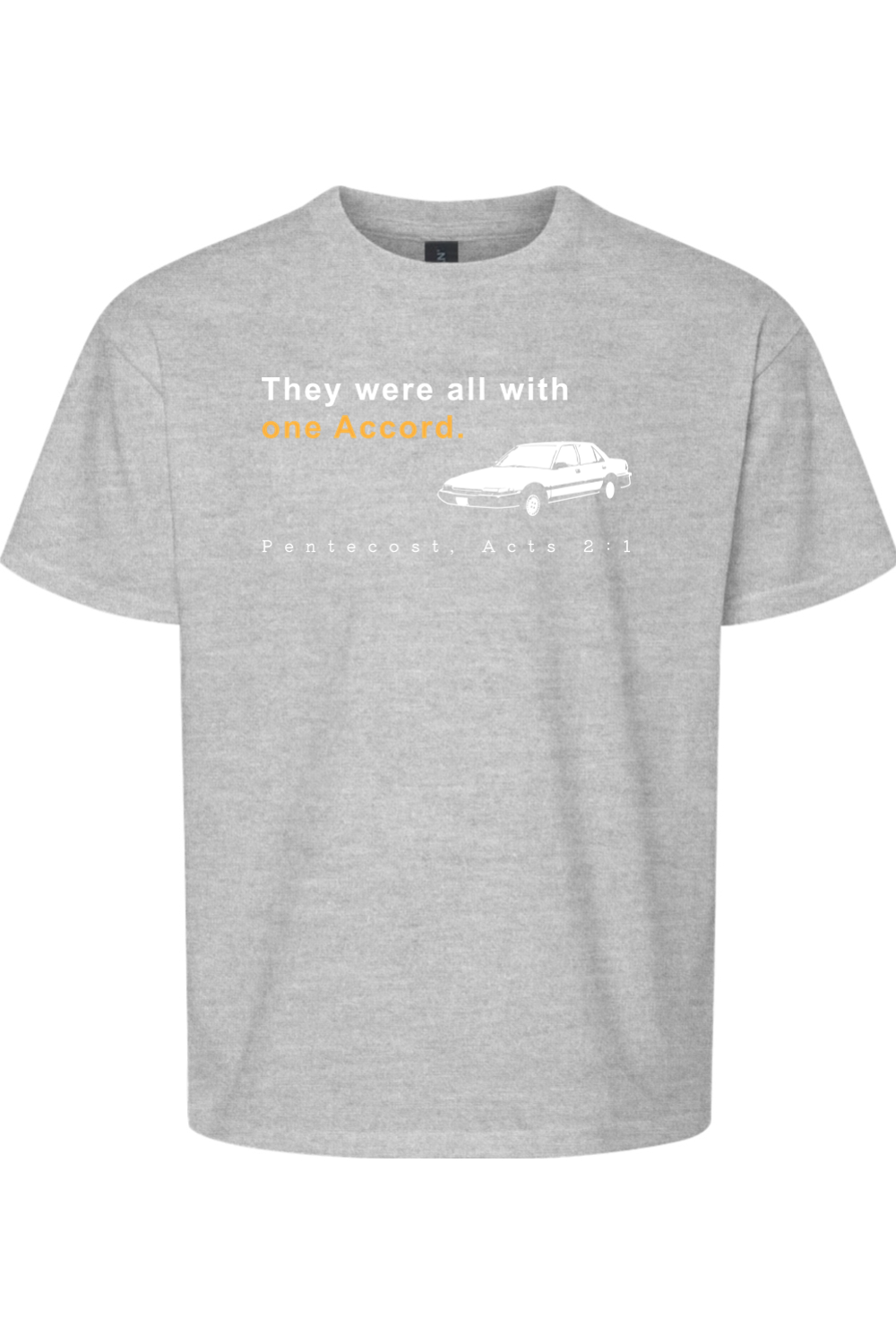 One Accord - Pentecost, Acts 2:1 Youth T-Shirt