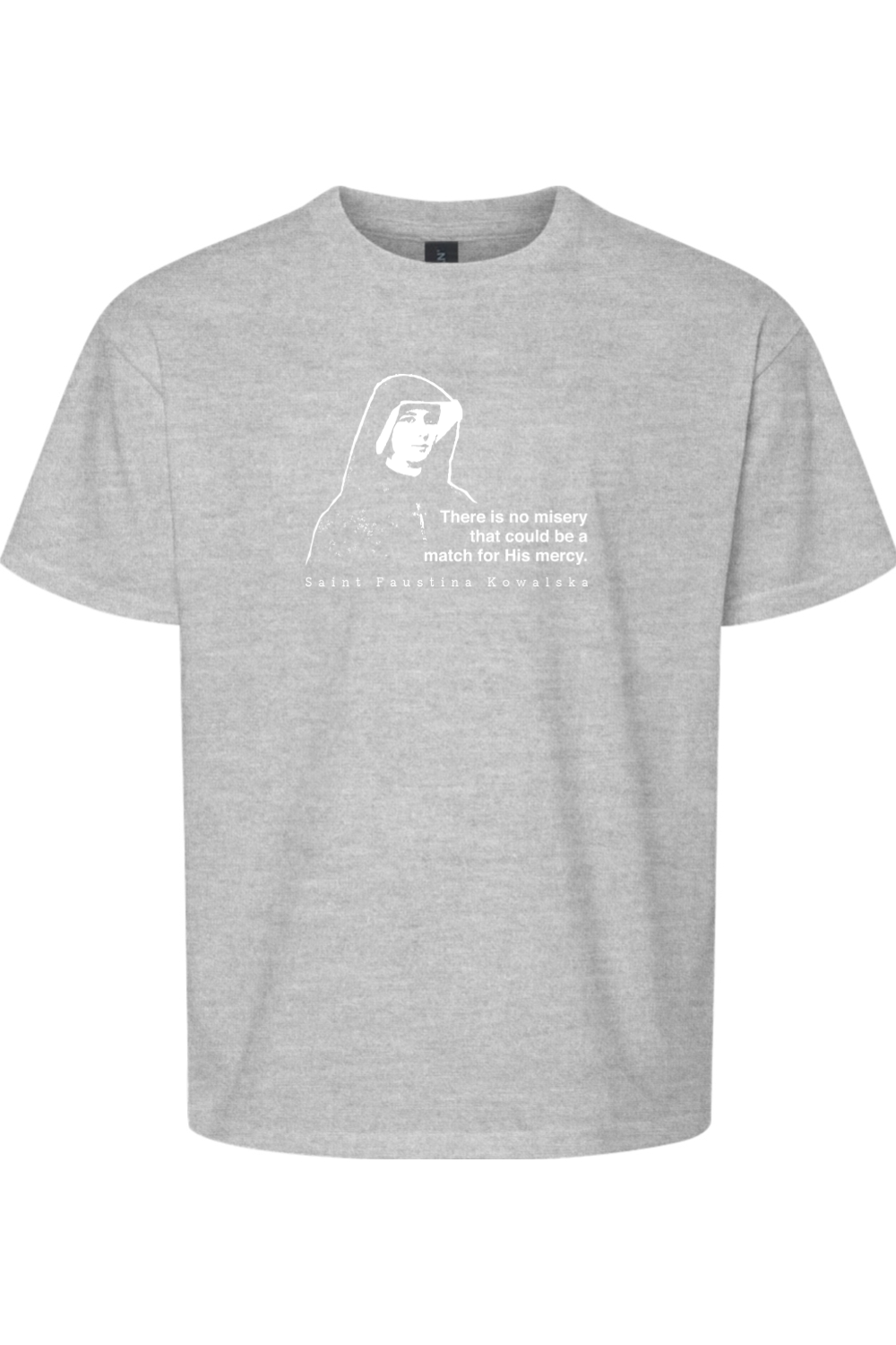 Mercy Message - St Faustina Kowalska Youth T-Shirt