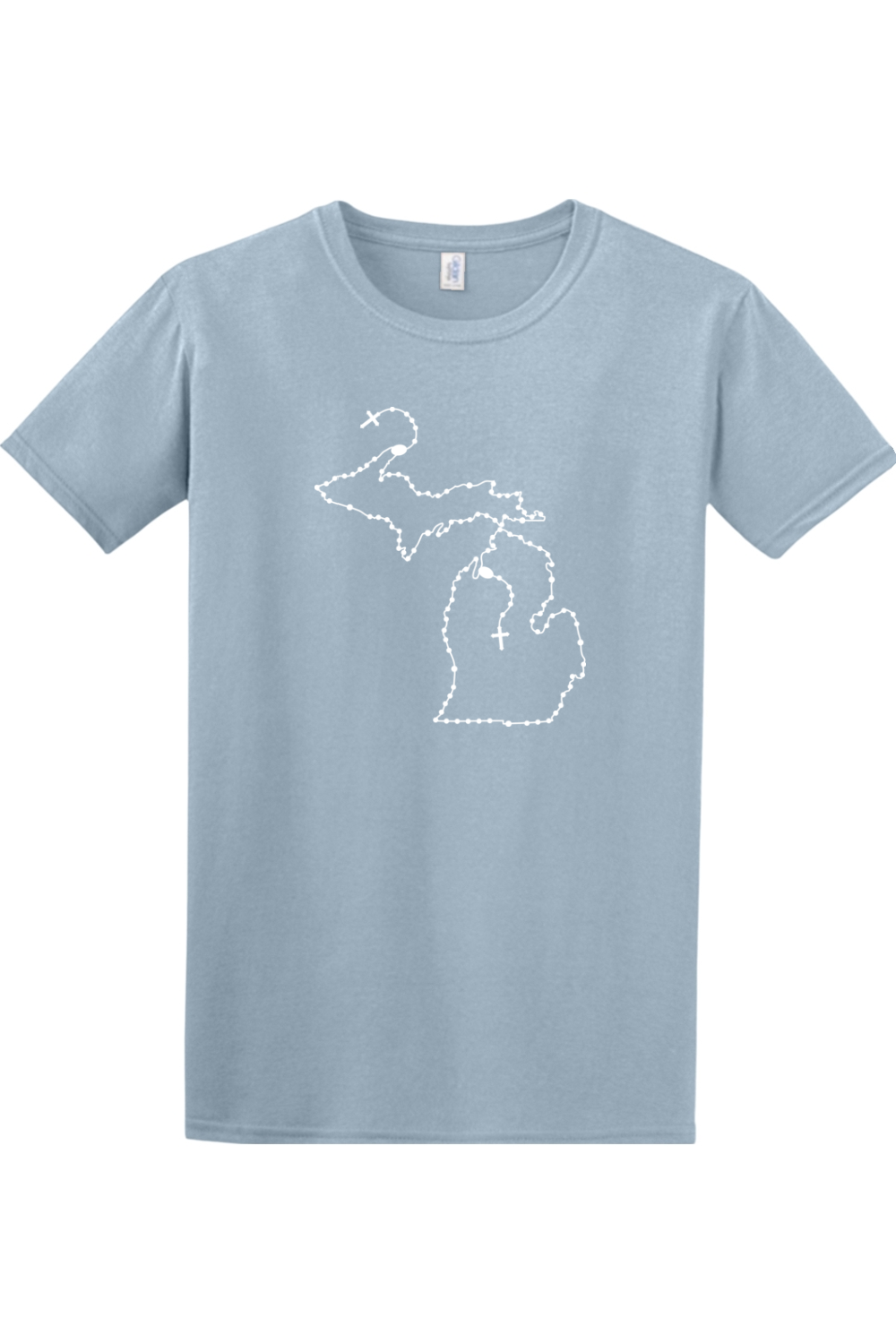 Michigan Rosary Catholic Adult T-shirt