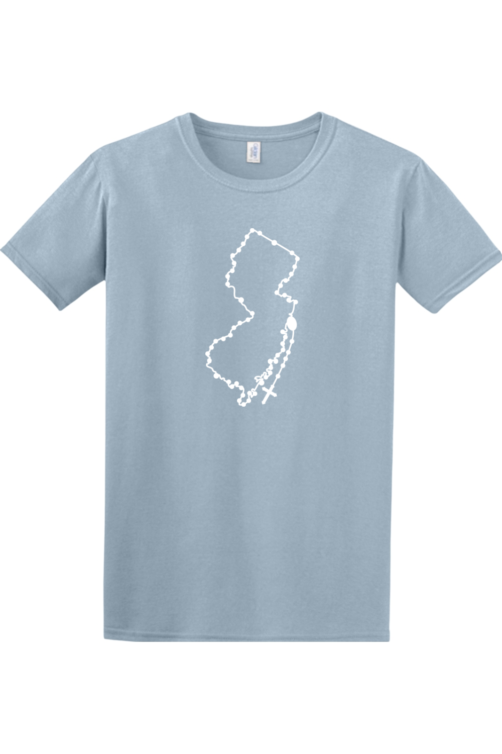 New Jersey Catholic Rosary Adult T-shirt