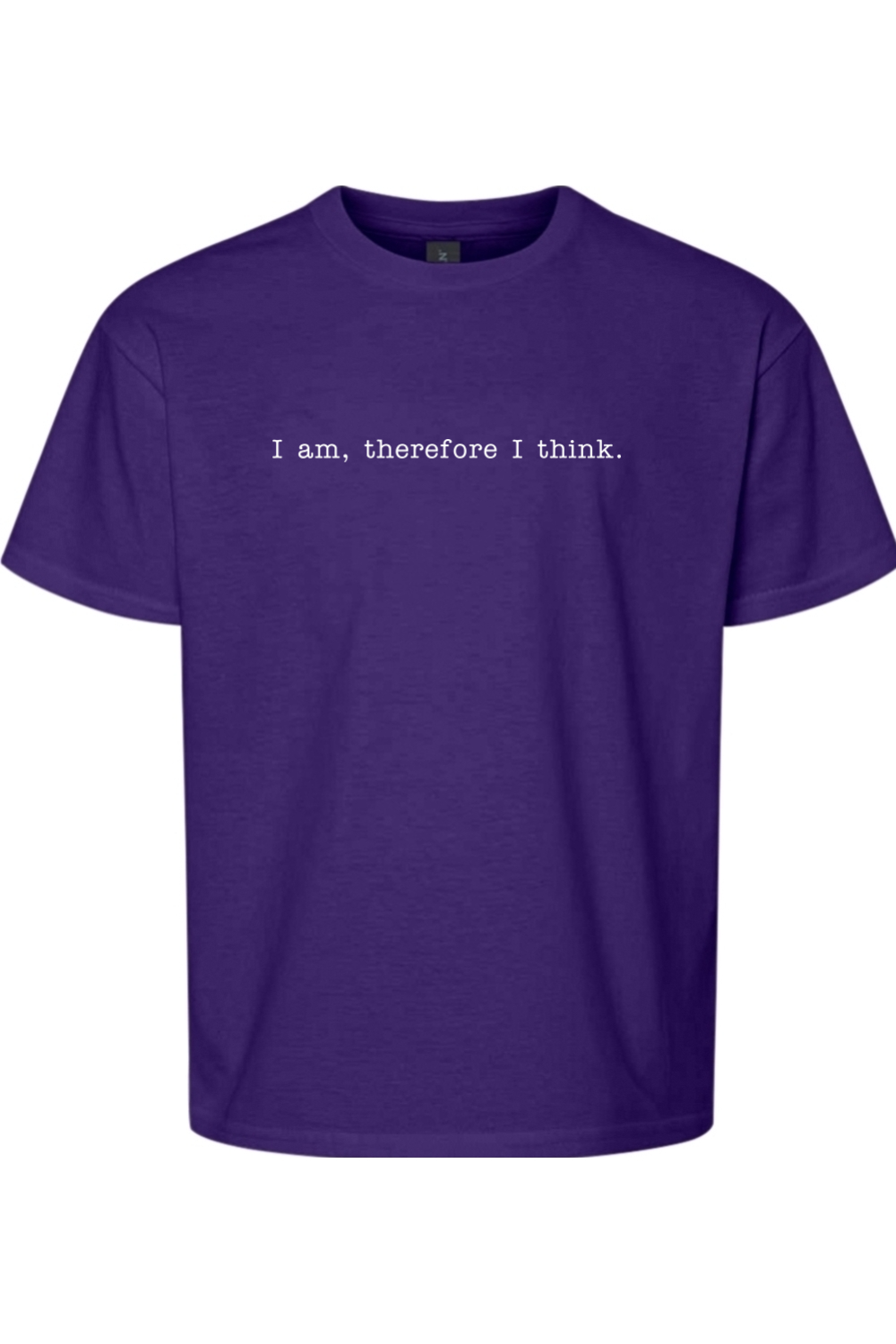 I am, Therefore I Think - Realism Philosophy Youth T-Shirt