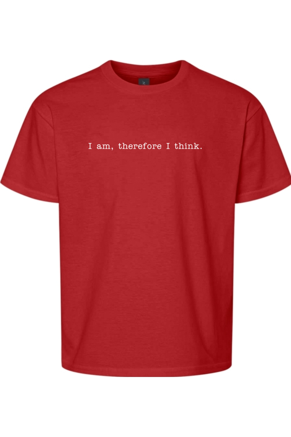 I am, Therefore I Think - Realism Philosophy Youth T-Shirt