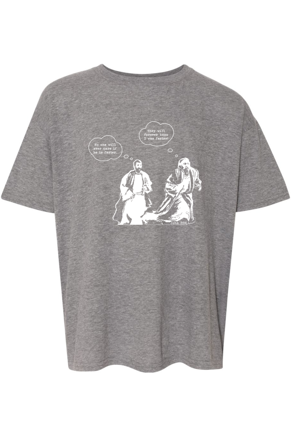 John Runs - John 20:4 Youth T-Shirt