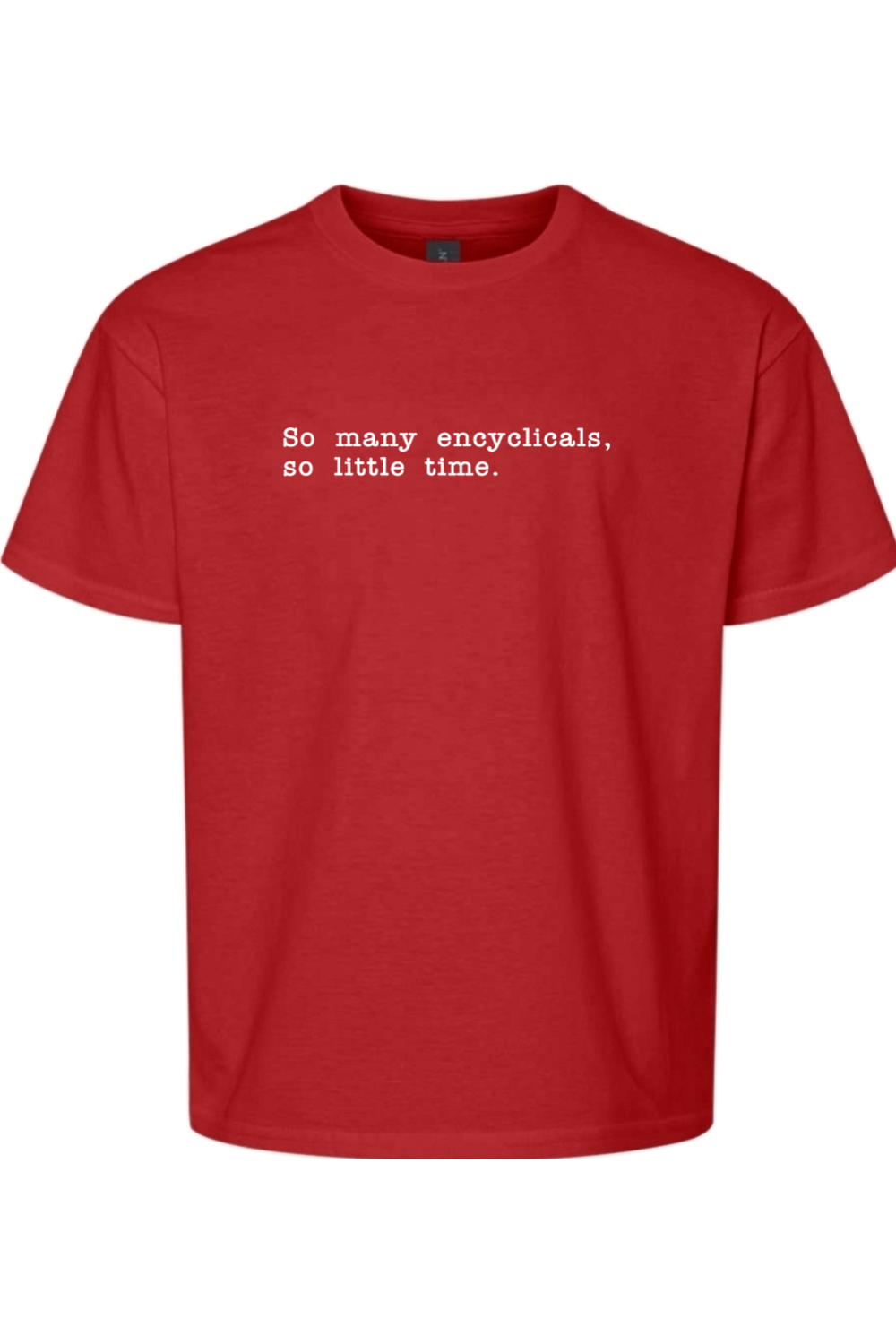 So Many Encyclicals - Encyclical T-Shirt - youth
