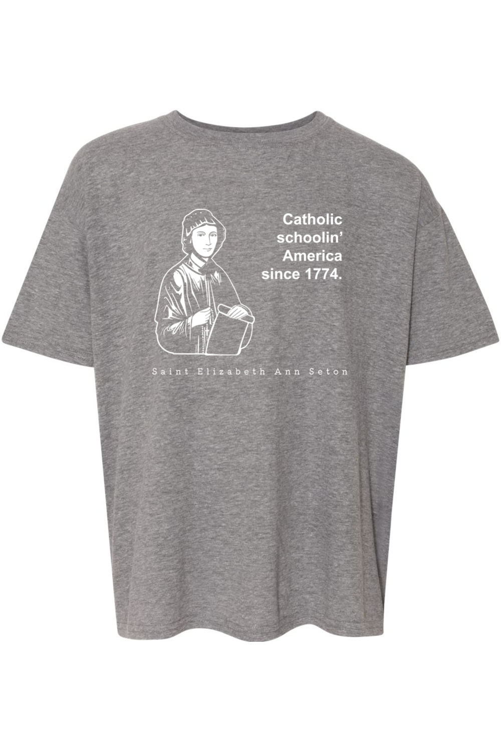 Catholic Schoolin' - St Elizabeth Ann Seton T-Shirt - youth