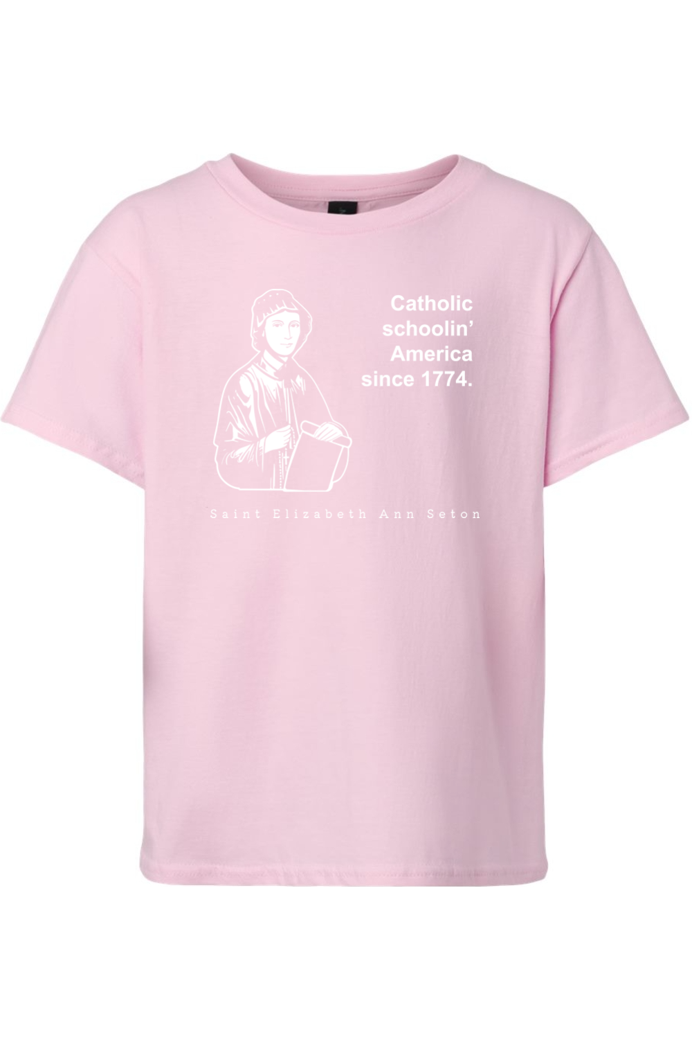 Catholic Schoolin' - St Elizabeth Ann Seton T-Shirt - youth