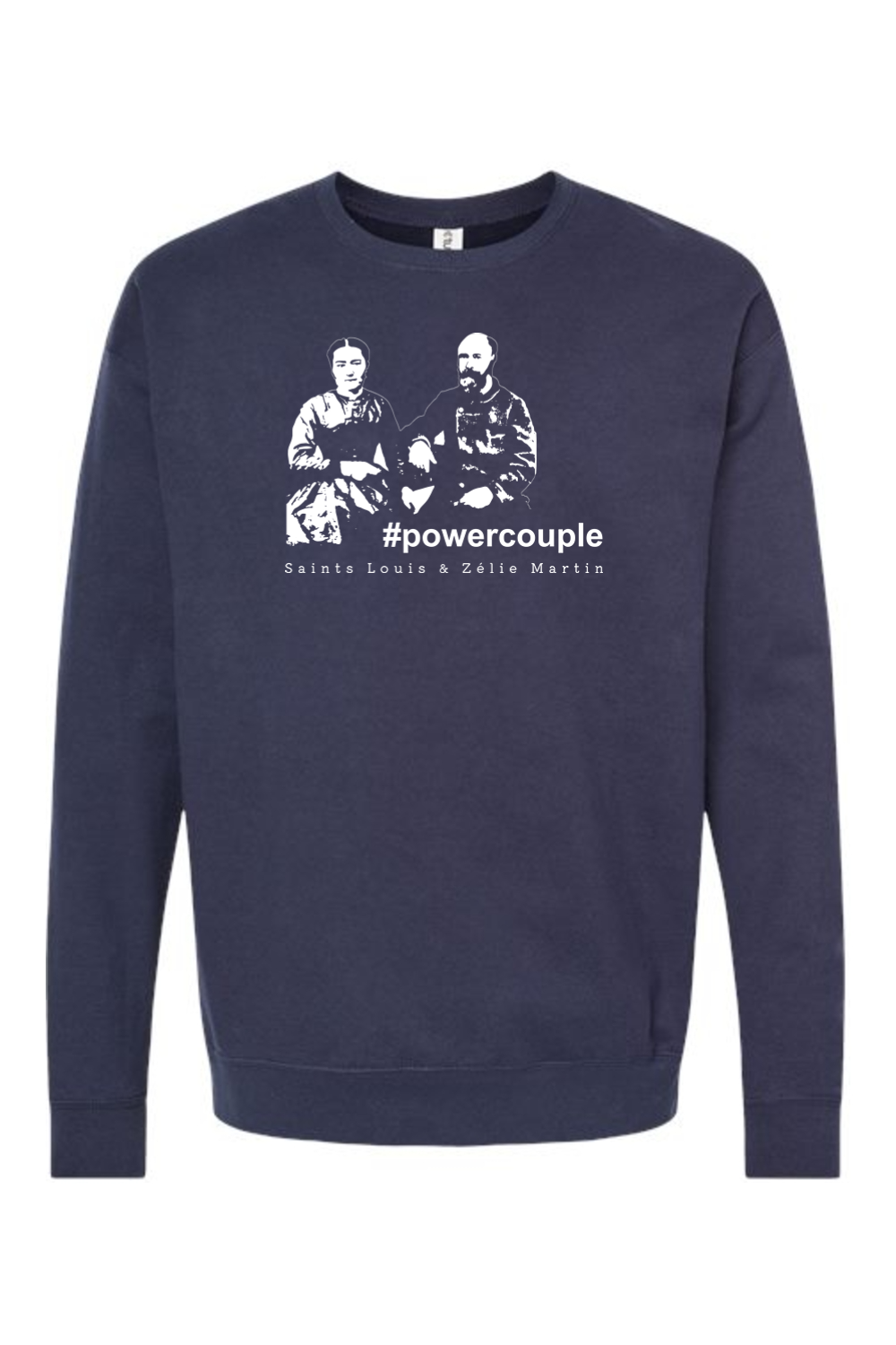 #powercouple, Louis & Zelie Martin - Crewneck Sweatshirt