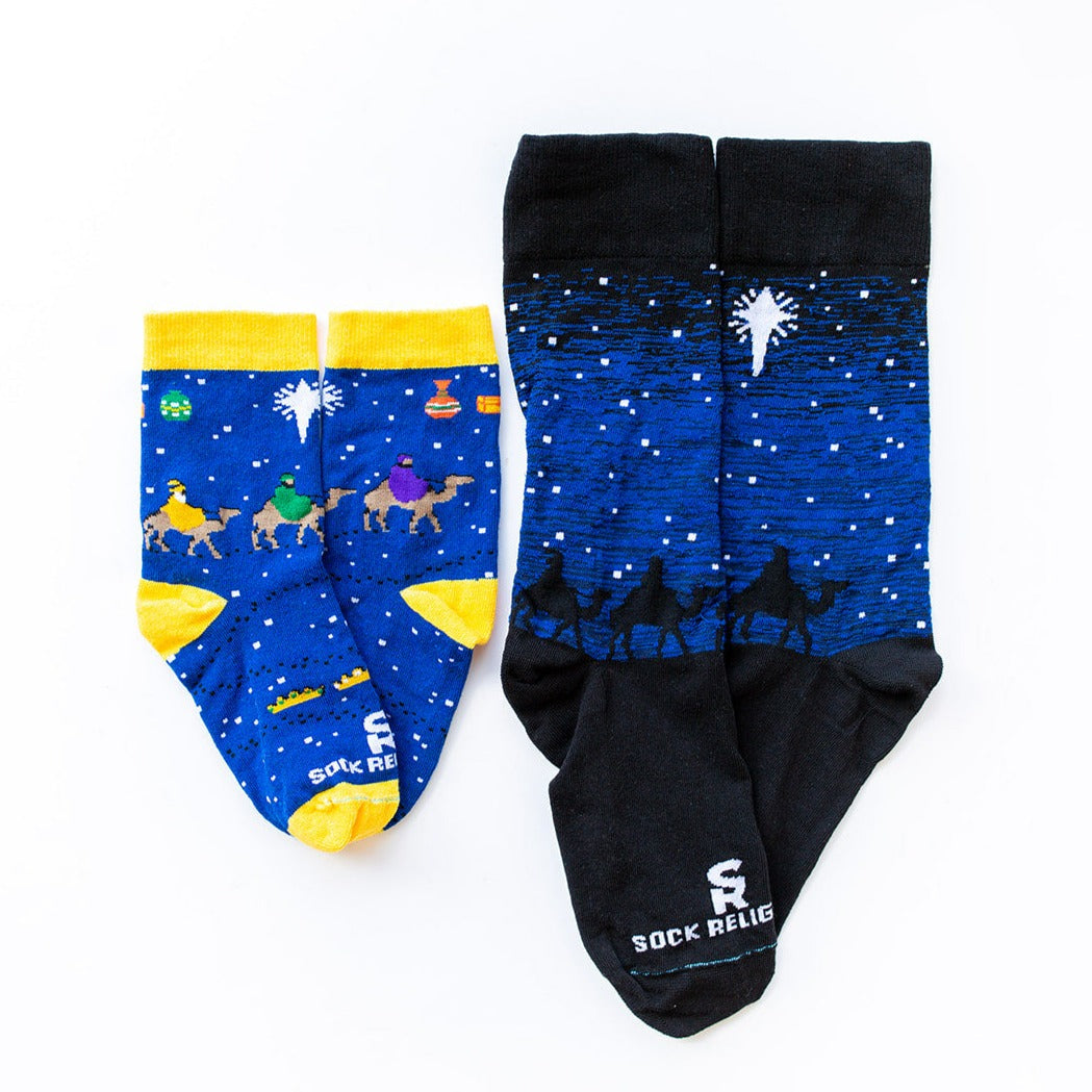 Three Wisemen Adult Socks