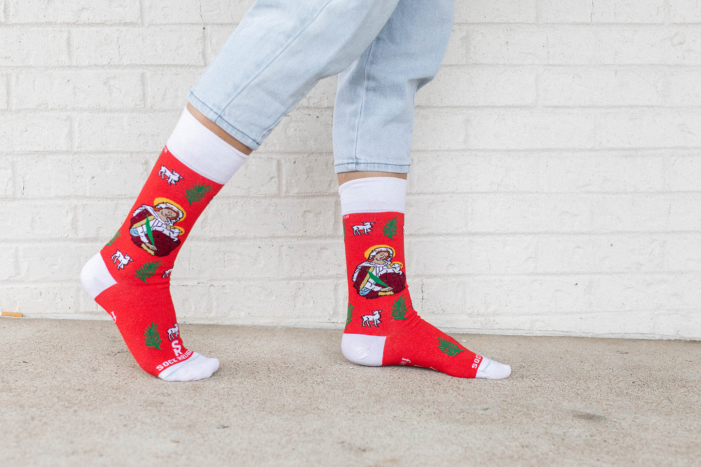 St. Agnes Adult Socks