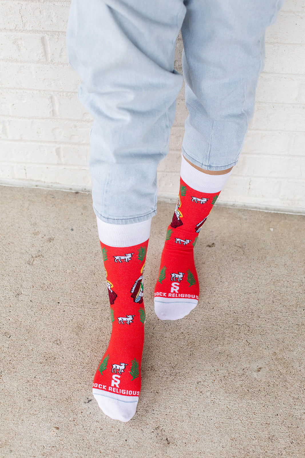 St. Agnes Adult Socks