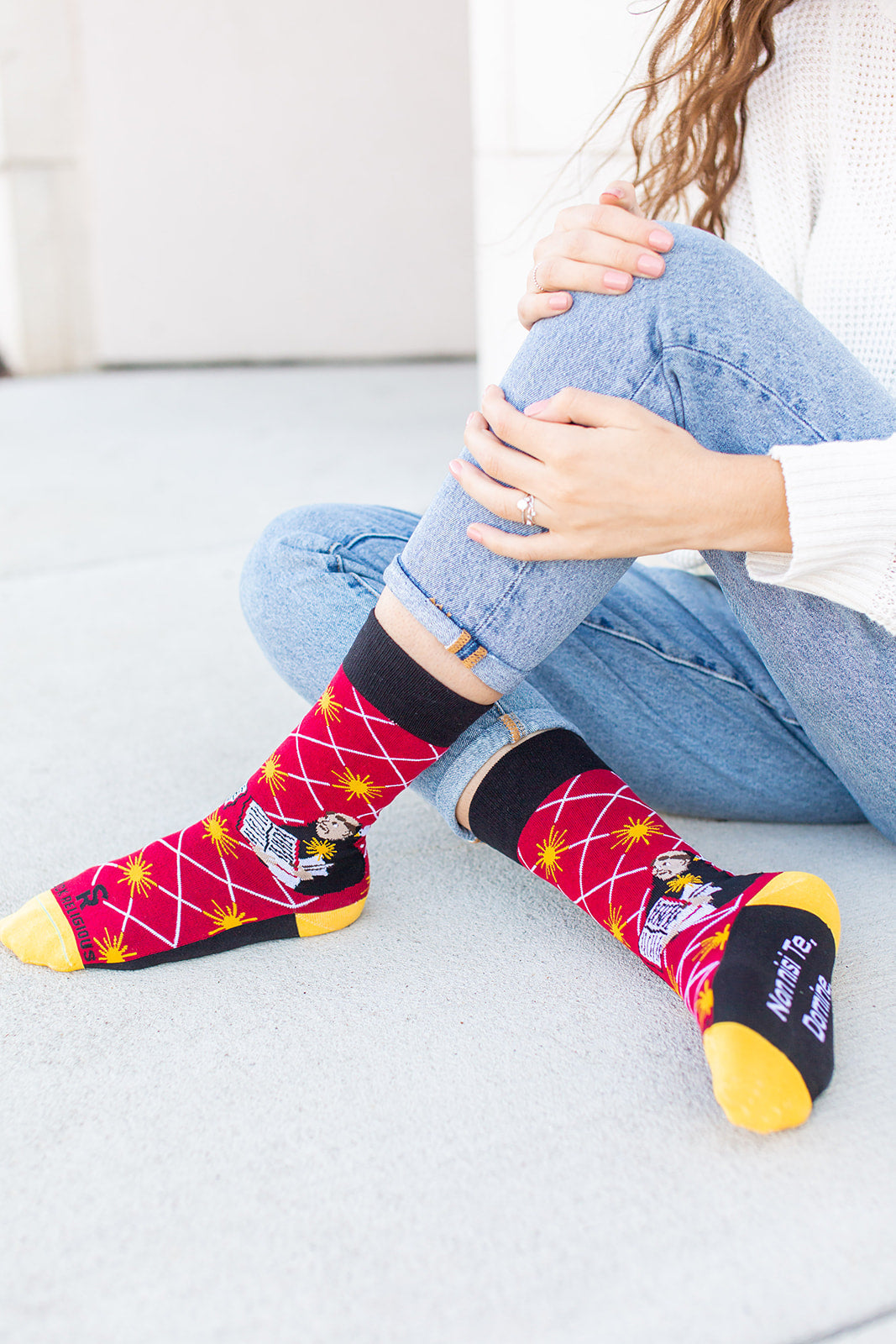 St. Thomas Aquinas Adult XL Socks