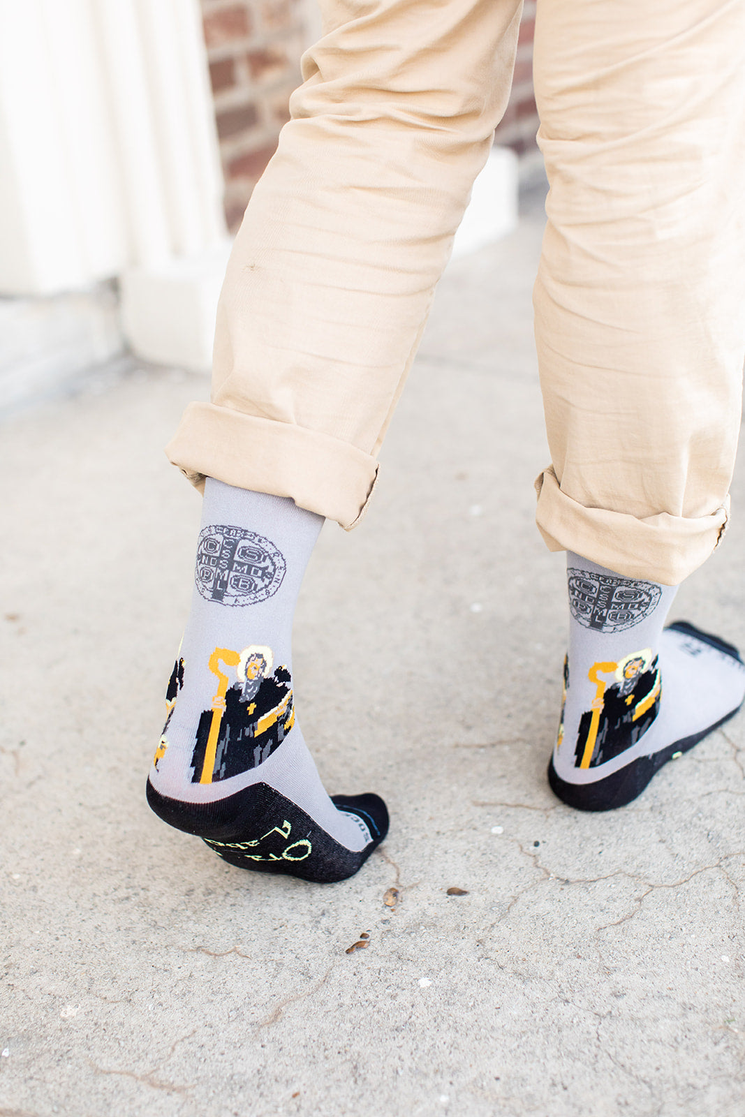 St. Benedict Adult Socks
