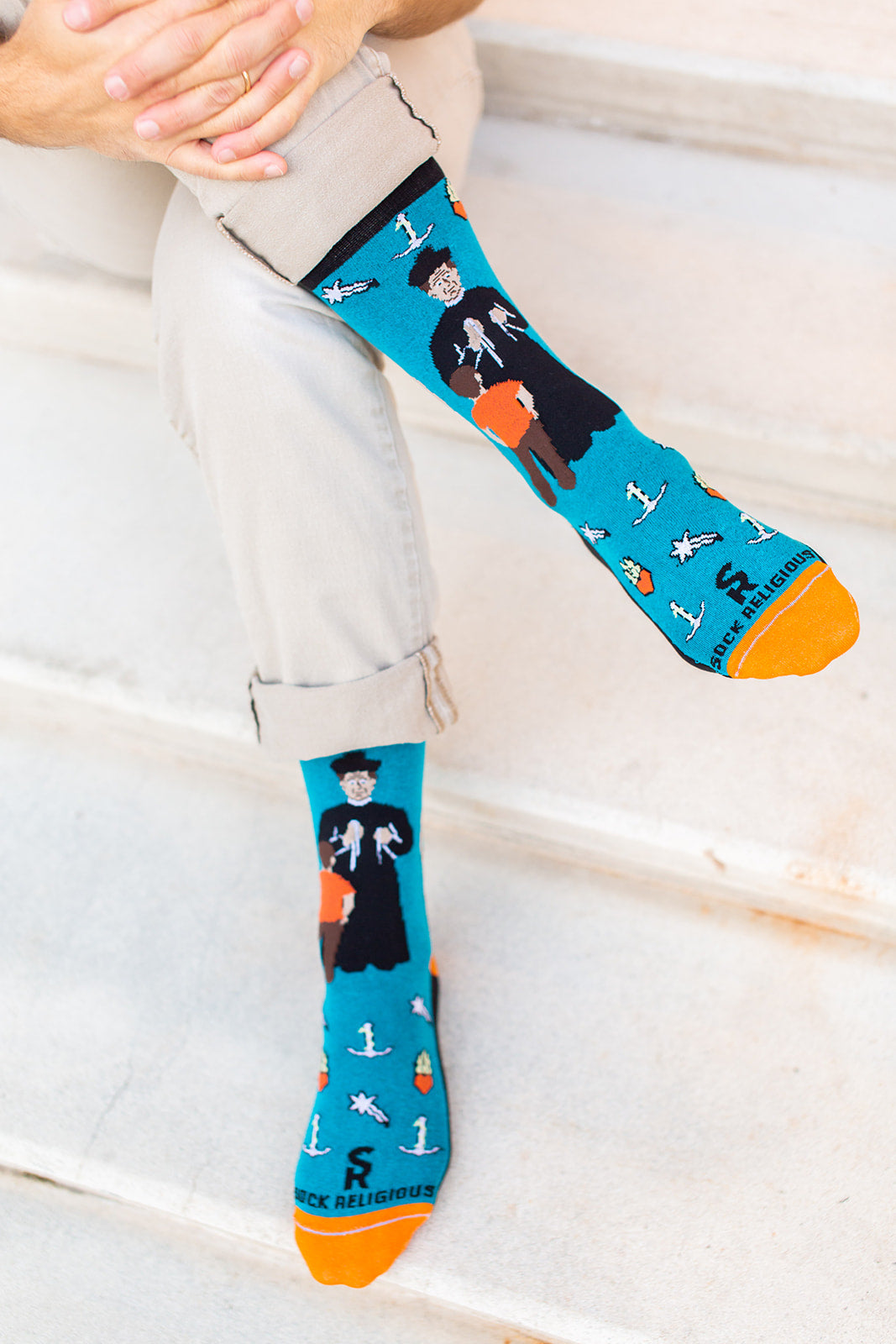 St. John Bosco Adult Socks