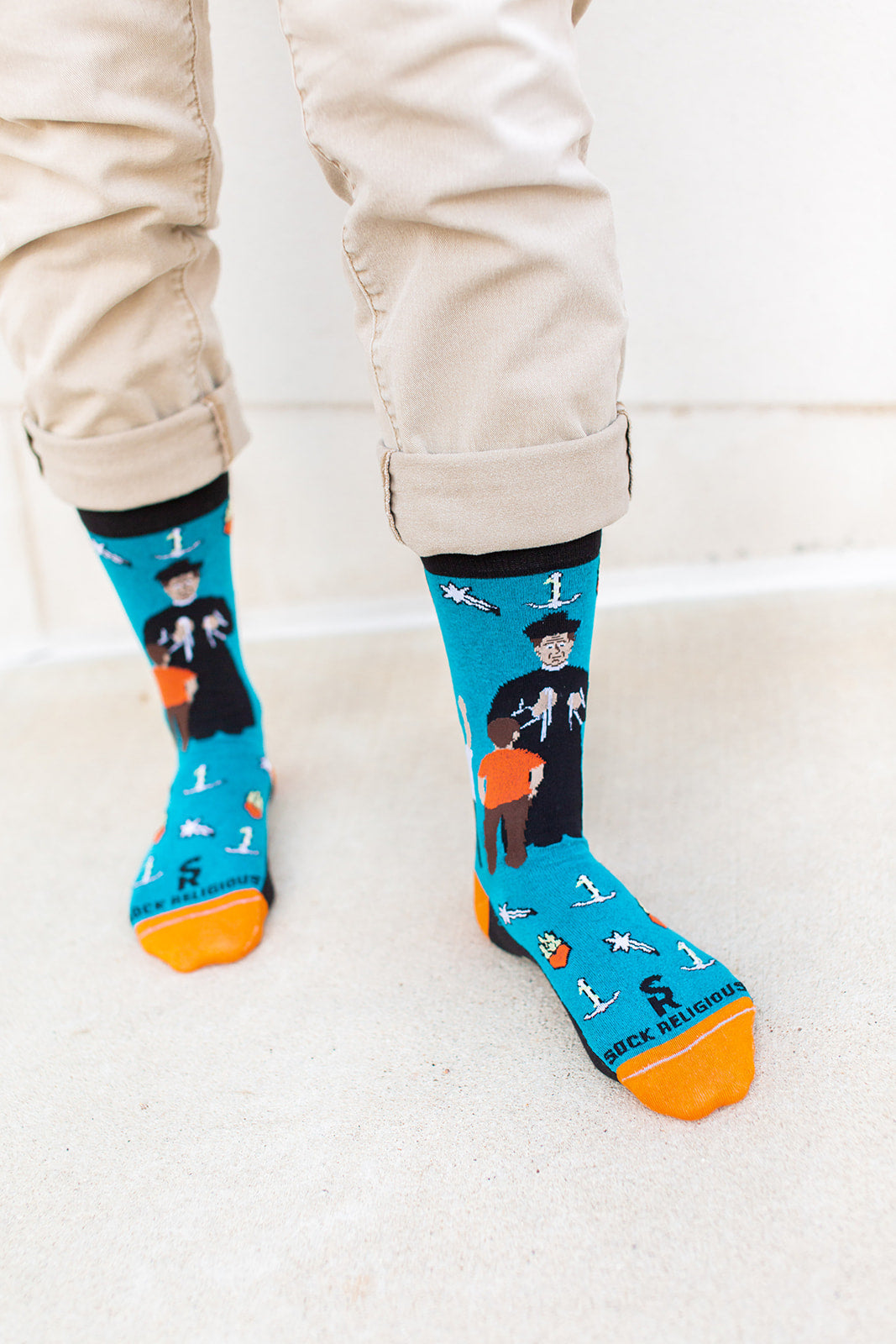 St. John Bosco Adult Socks