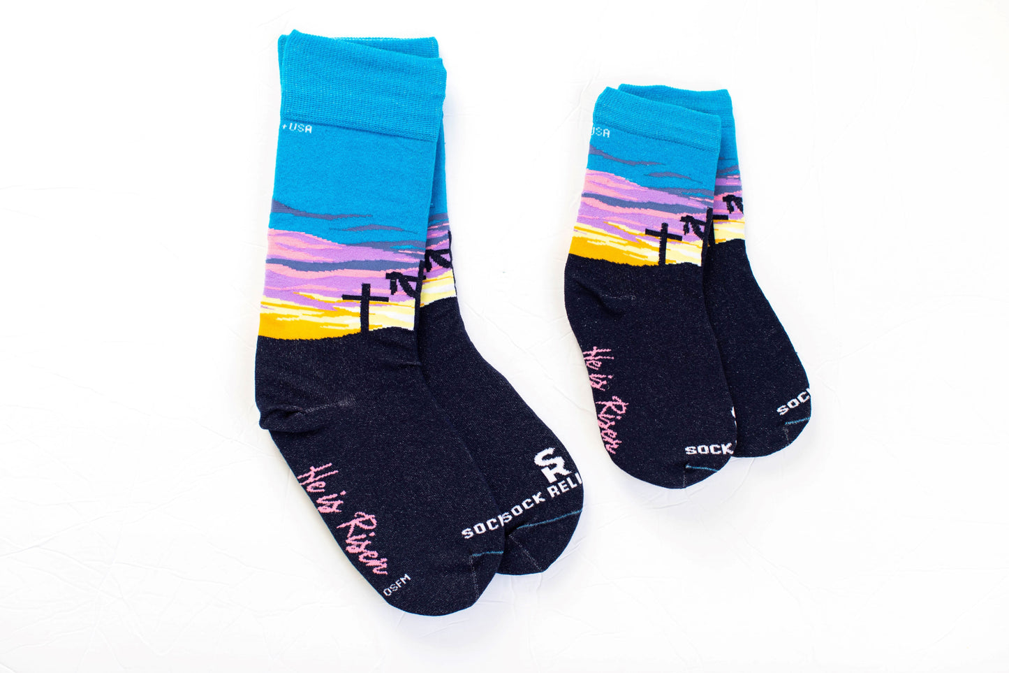 Easter Sunrise Kids Socks