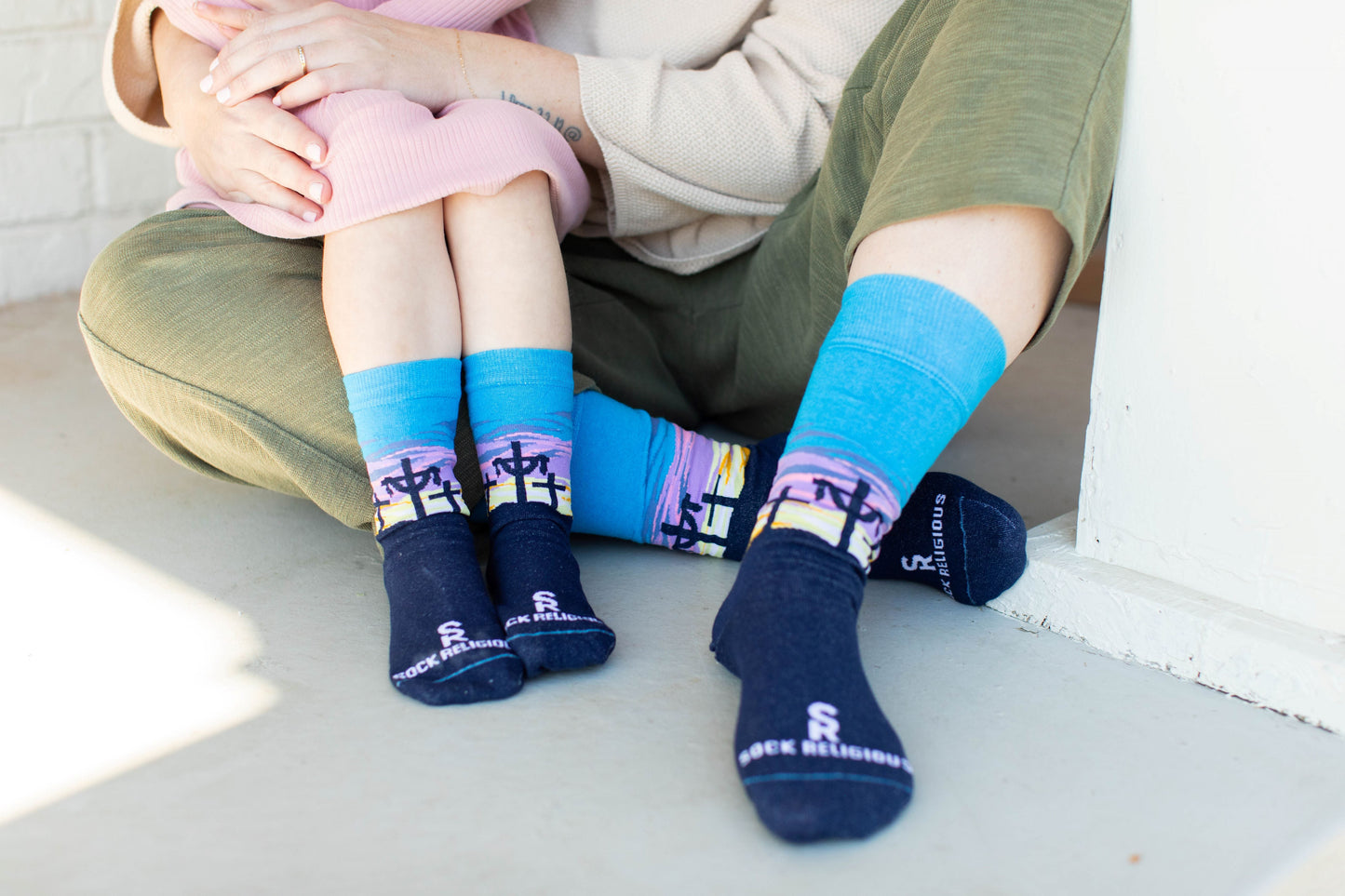 Easter Sunrise Kids Socks