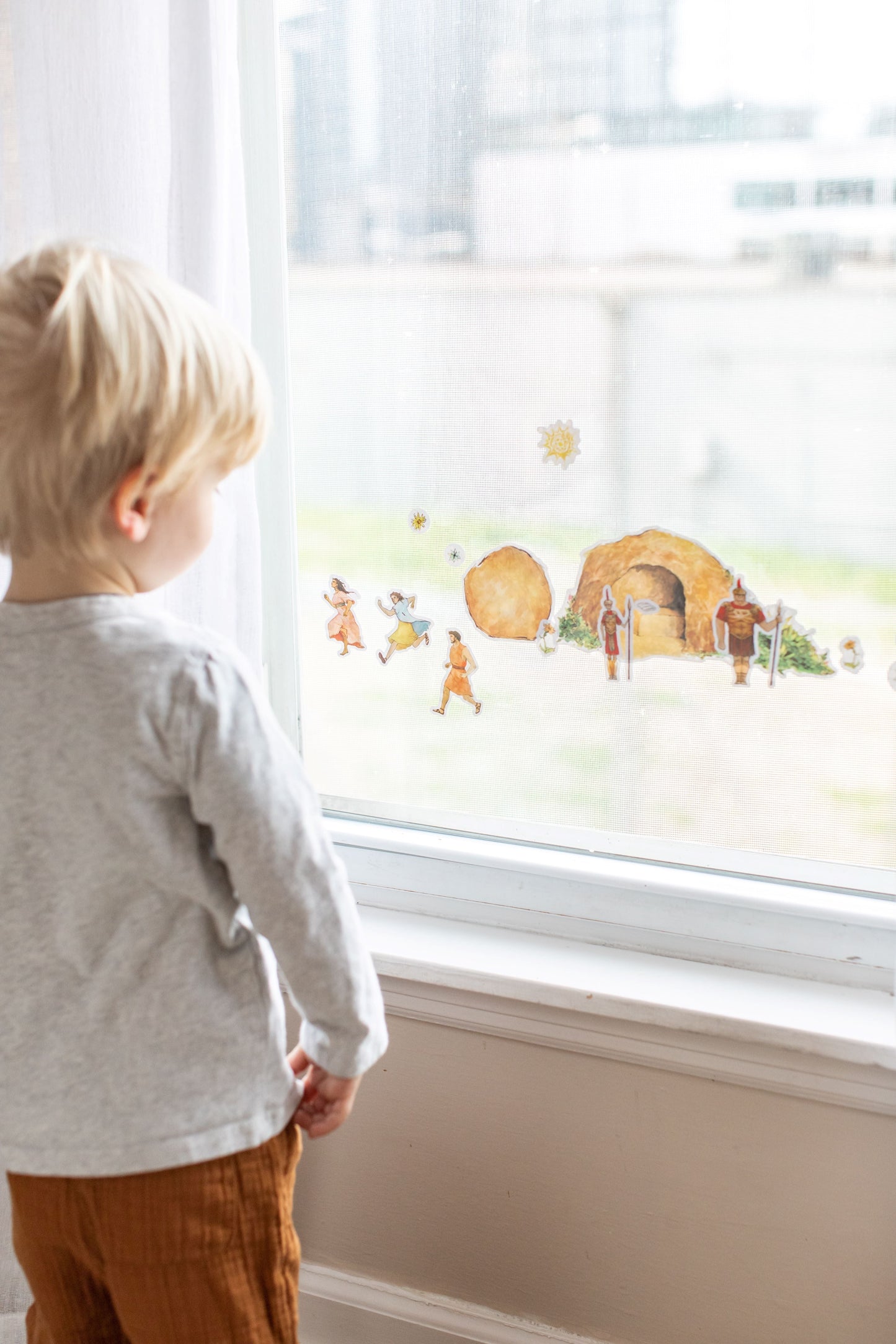 Empty Tomb Cling Set