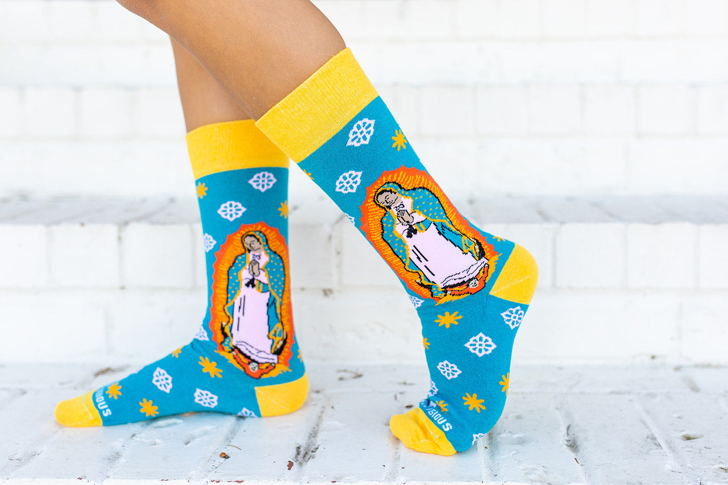 Our Lady of Guadalupe Adult Socks