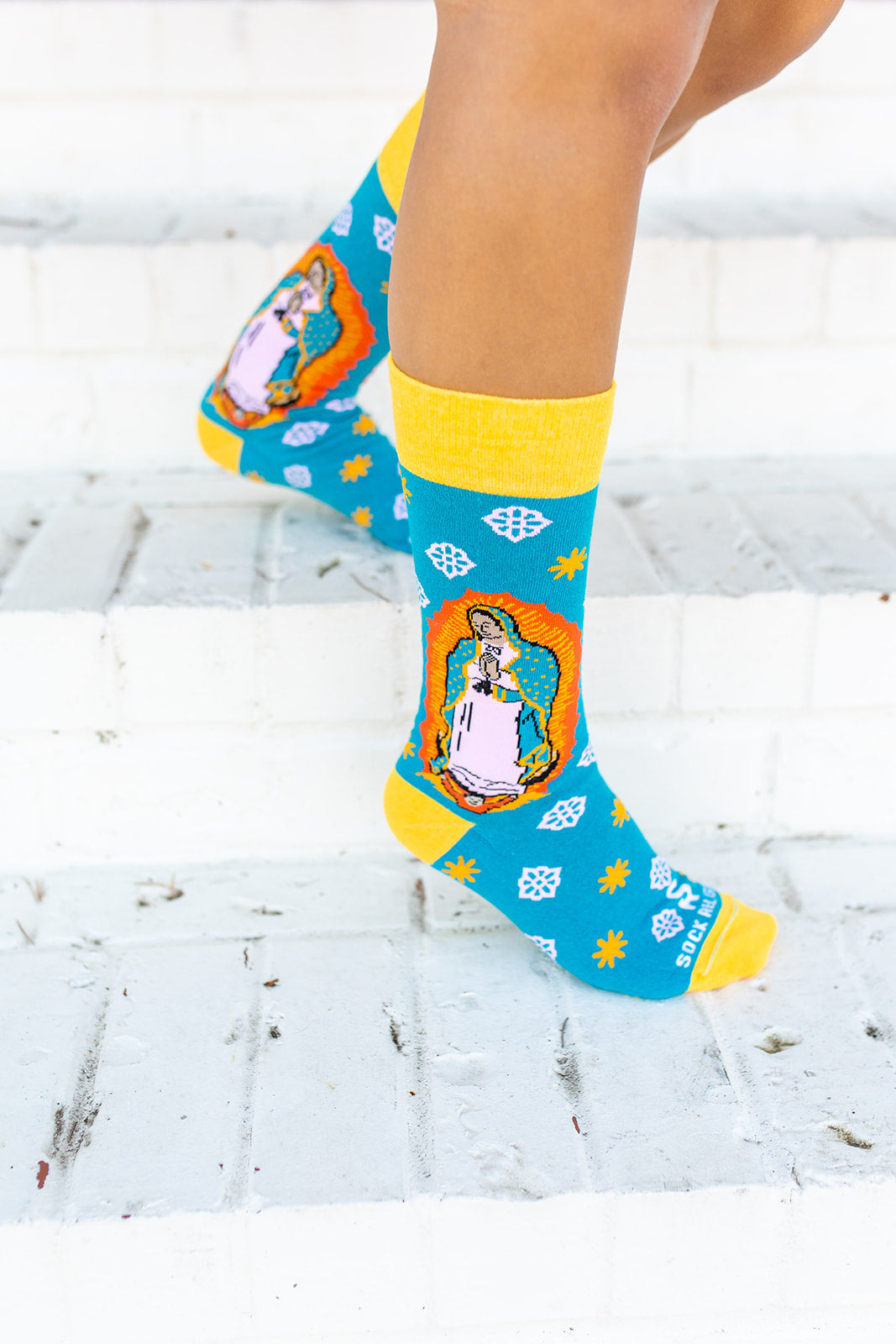 Our Lady of Guadalupe Adult Socks