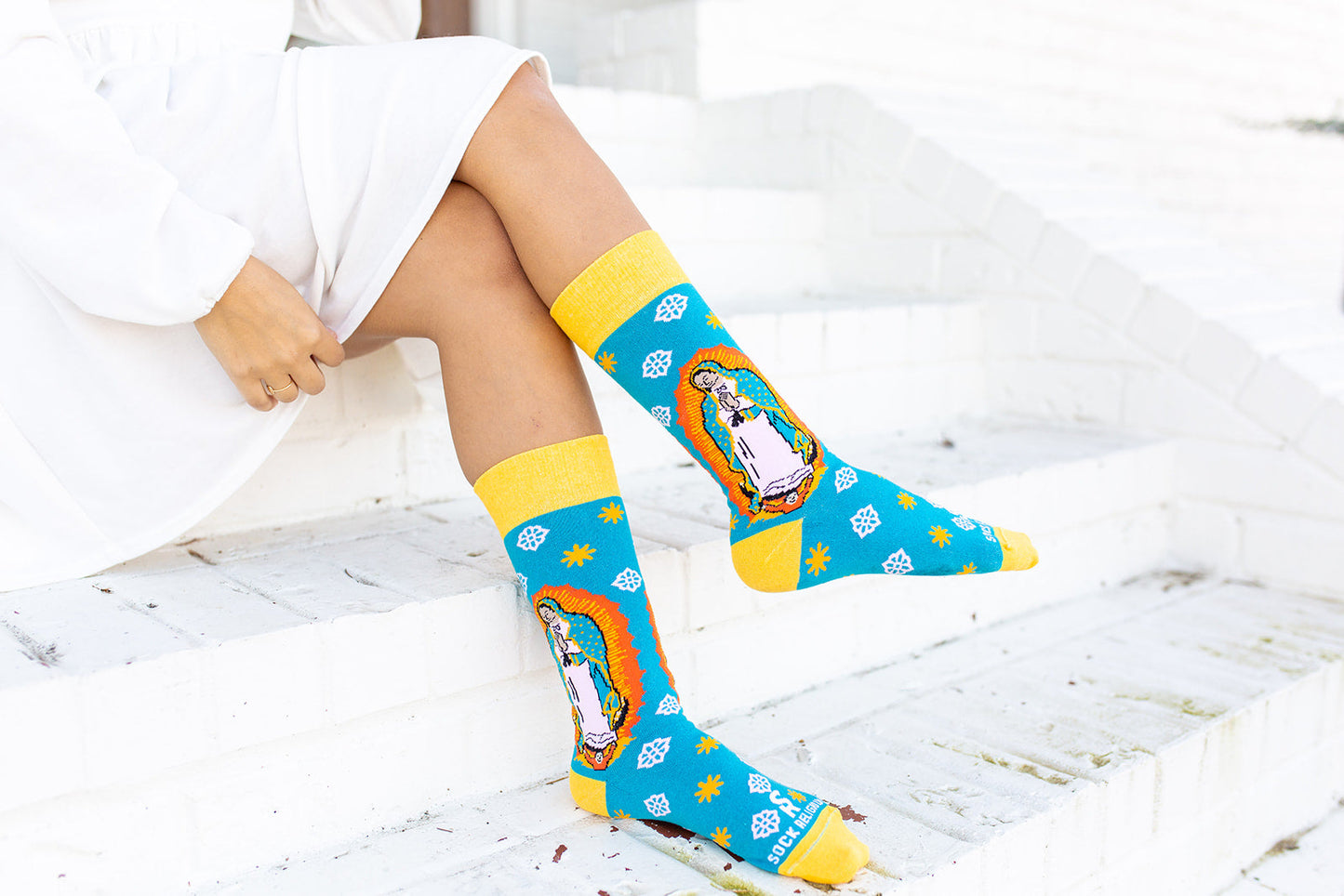 Our Lady of Guadalupe Adult Socks