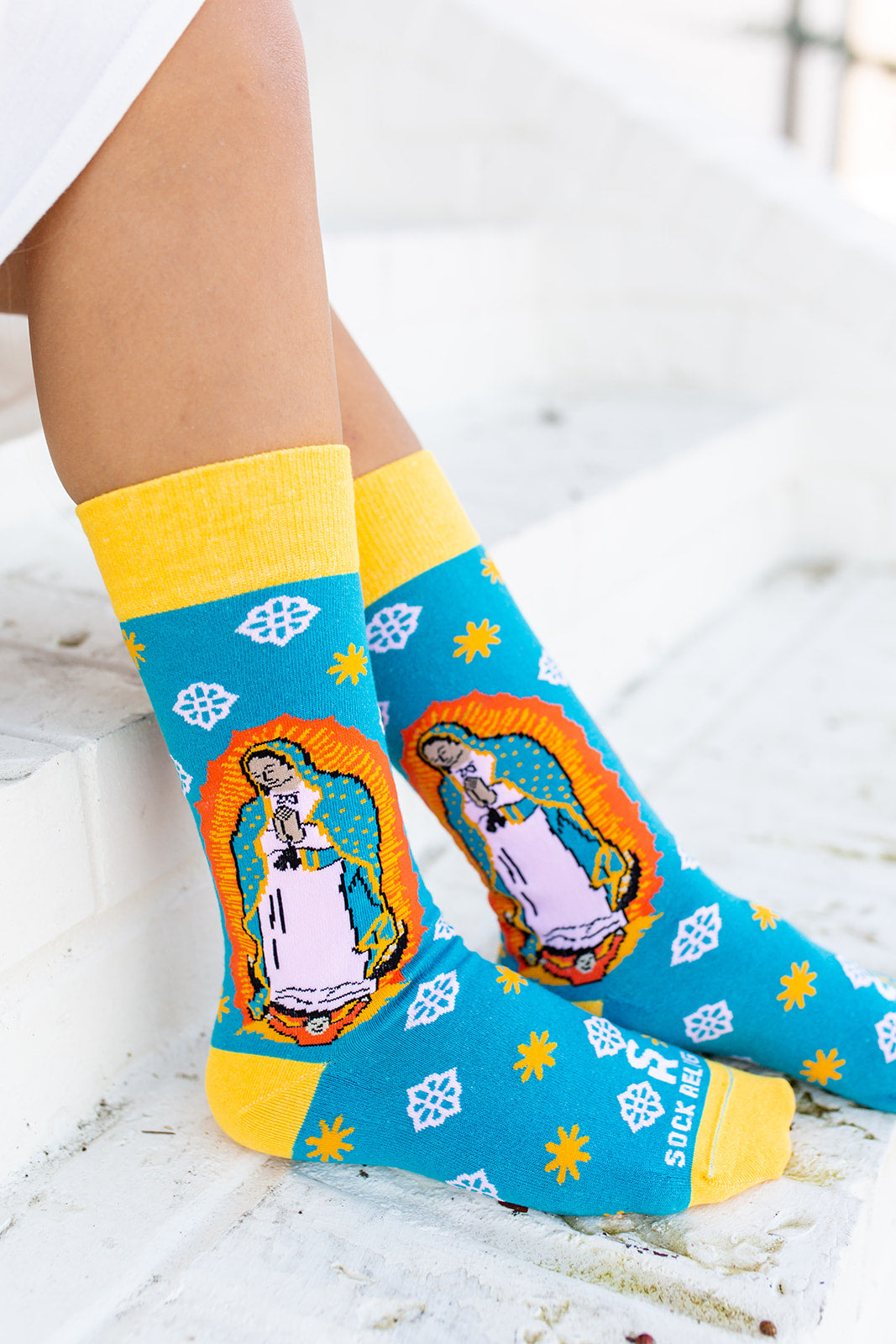 Our Lady of Guadalupe Adult Socks