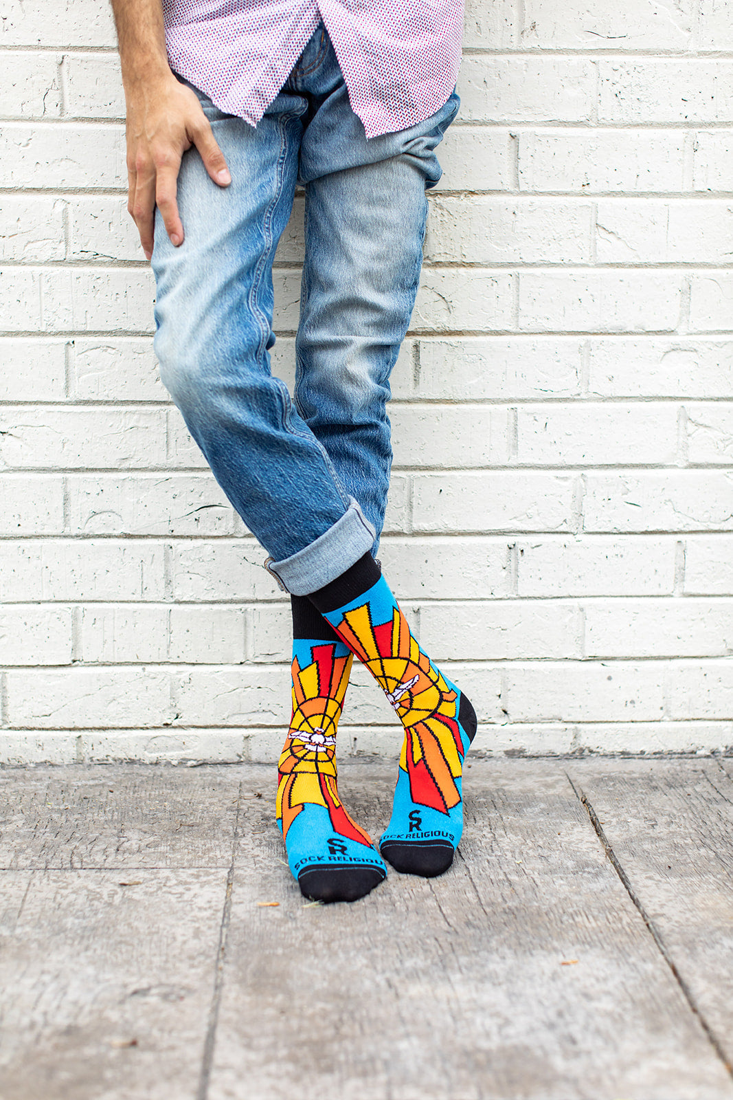 Holy Spirit Adult Socks