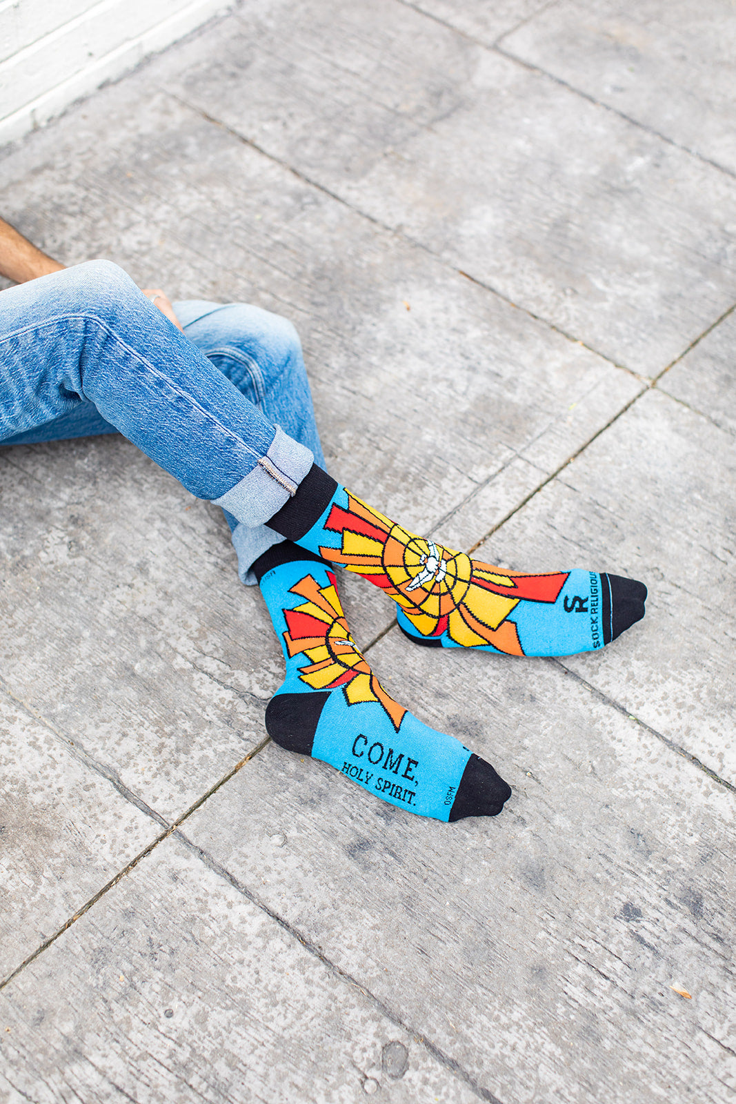 Holy Spirit Adult Socks