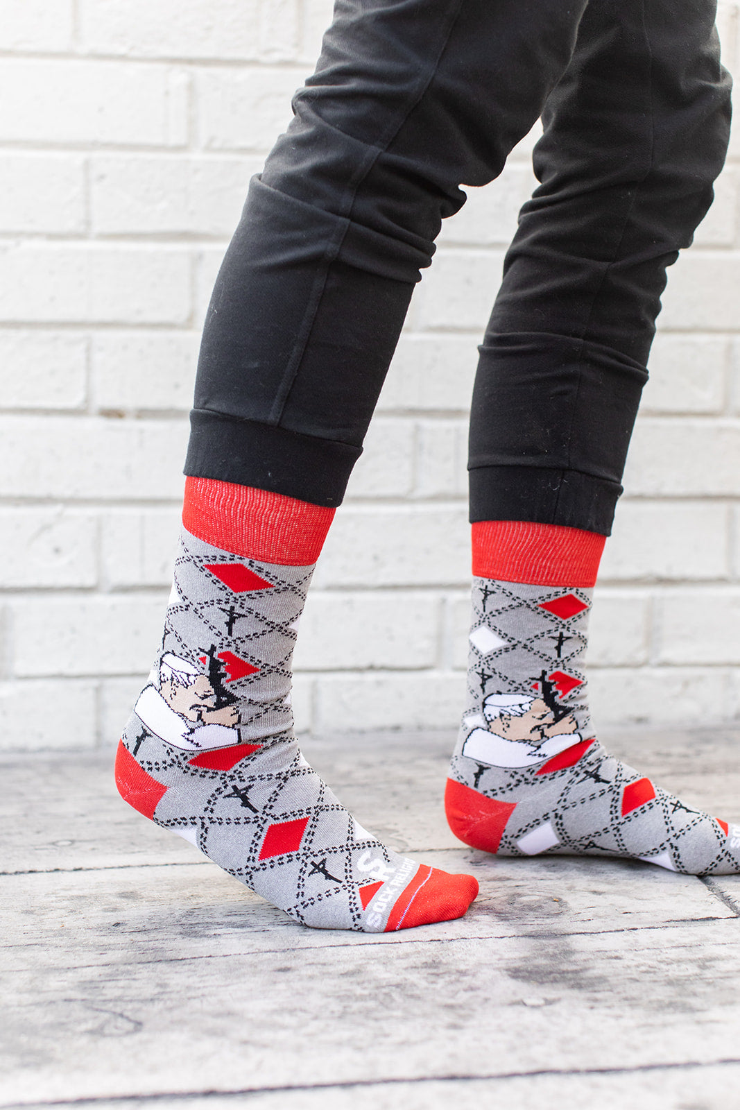 St. John Paul II Adult Socks