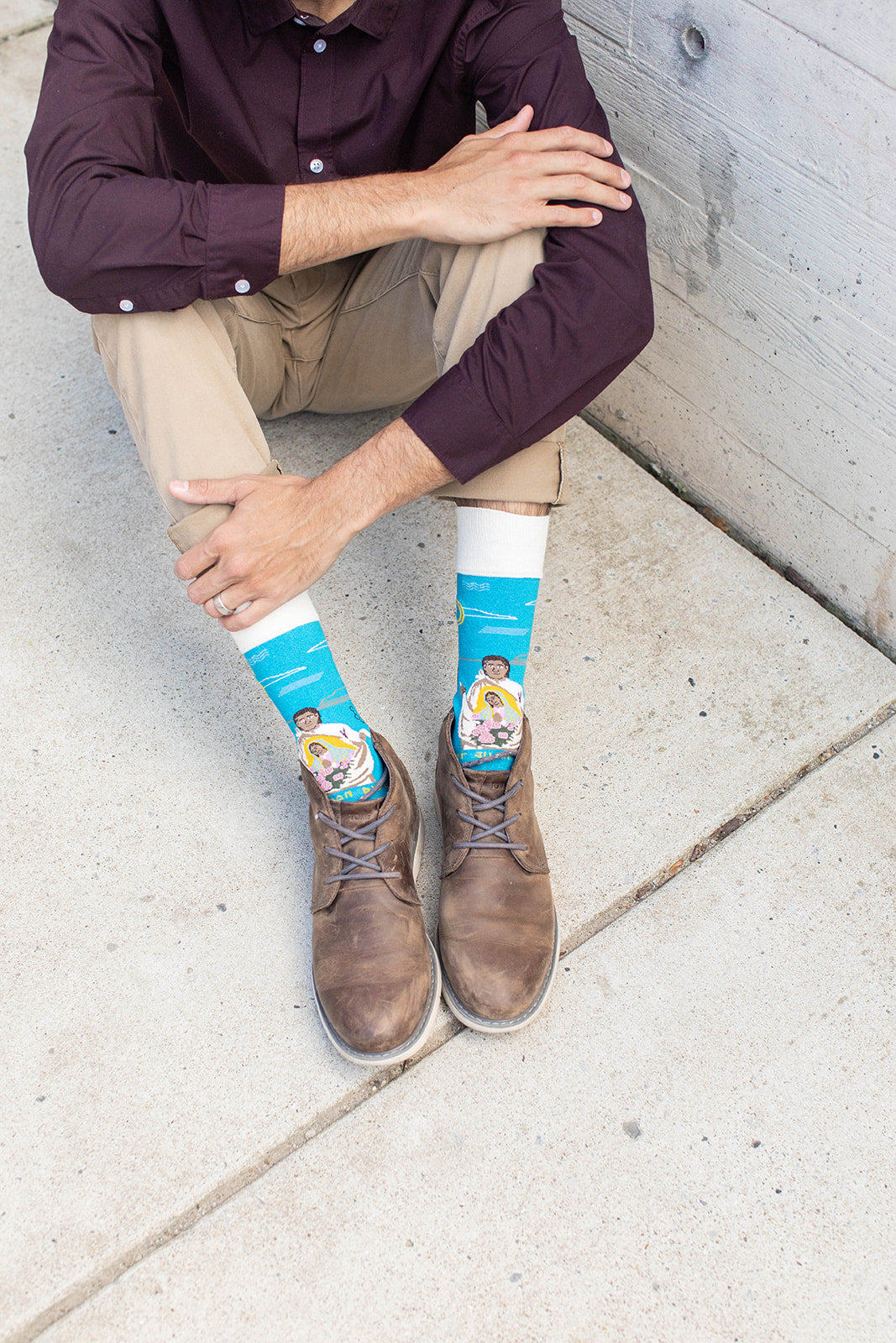 St. Juan Diego Adult Socks