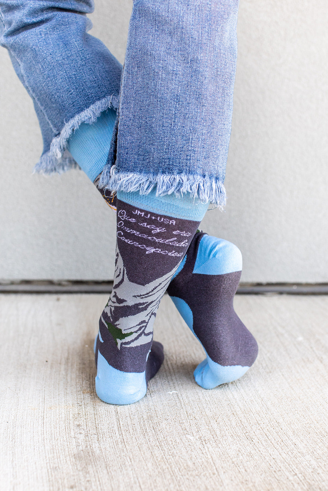 Our Lady of Lourdes Adult Socks
