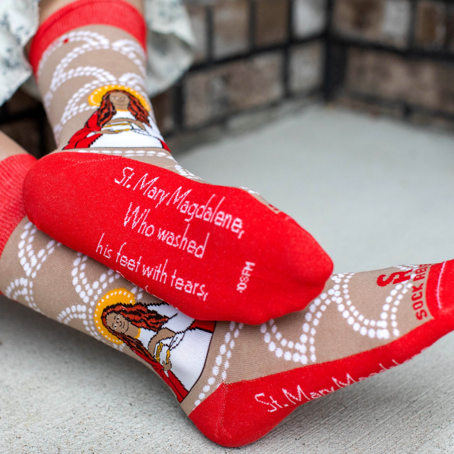 St. Mary Magdalene Adult Socks