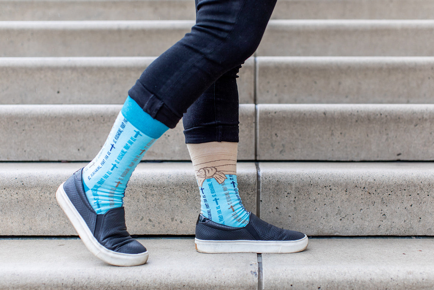 St. Peregrine Adult Socks