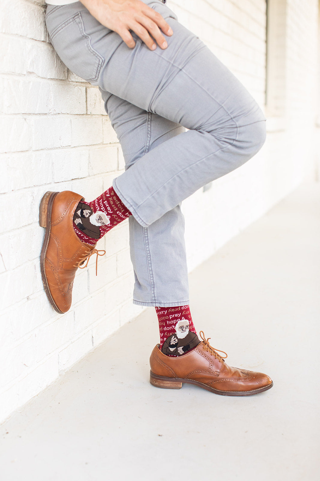 St. Padre Pio Adult Socks