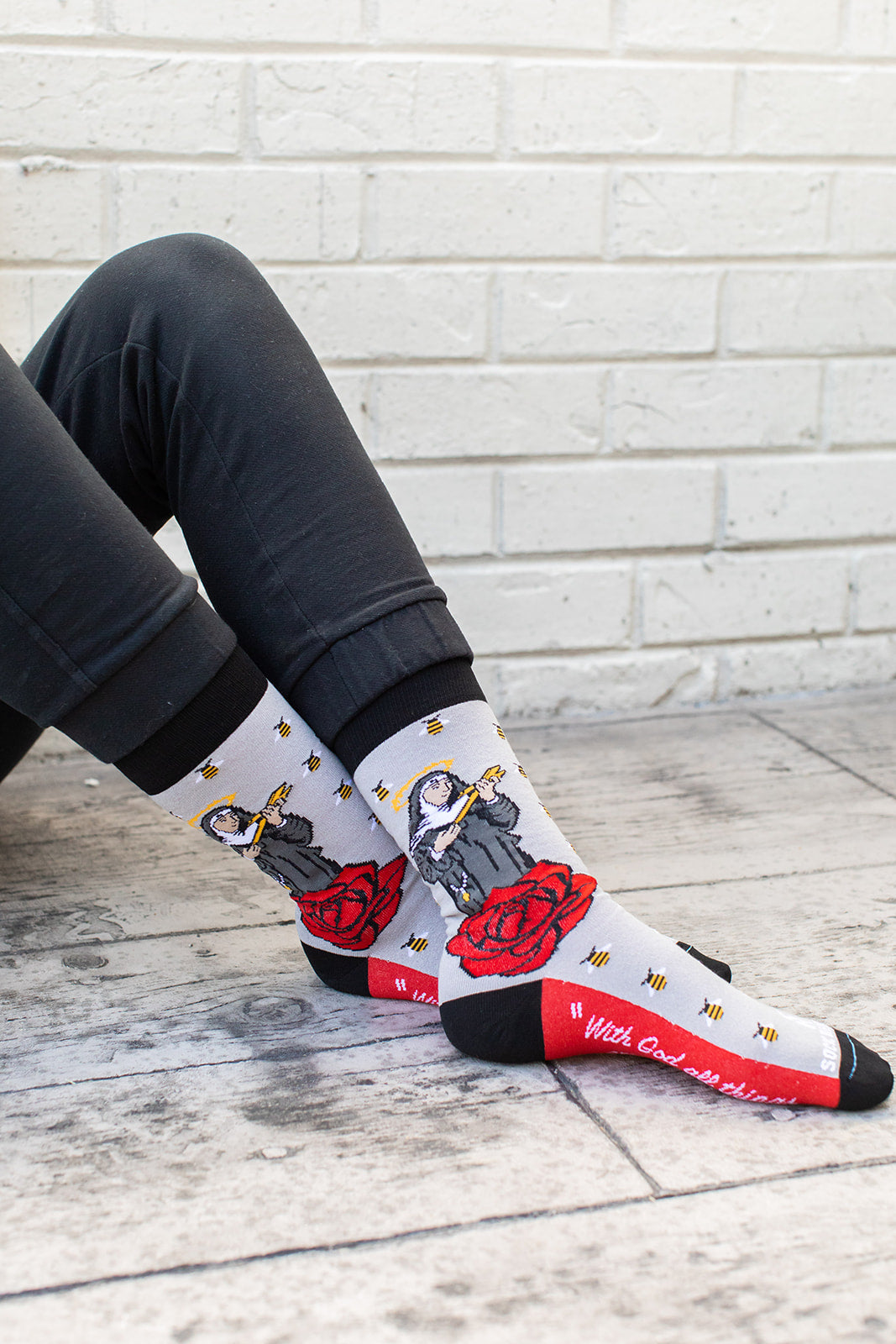 St. Rita Adult Socks