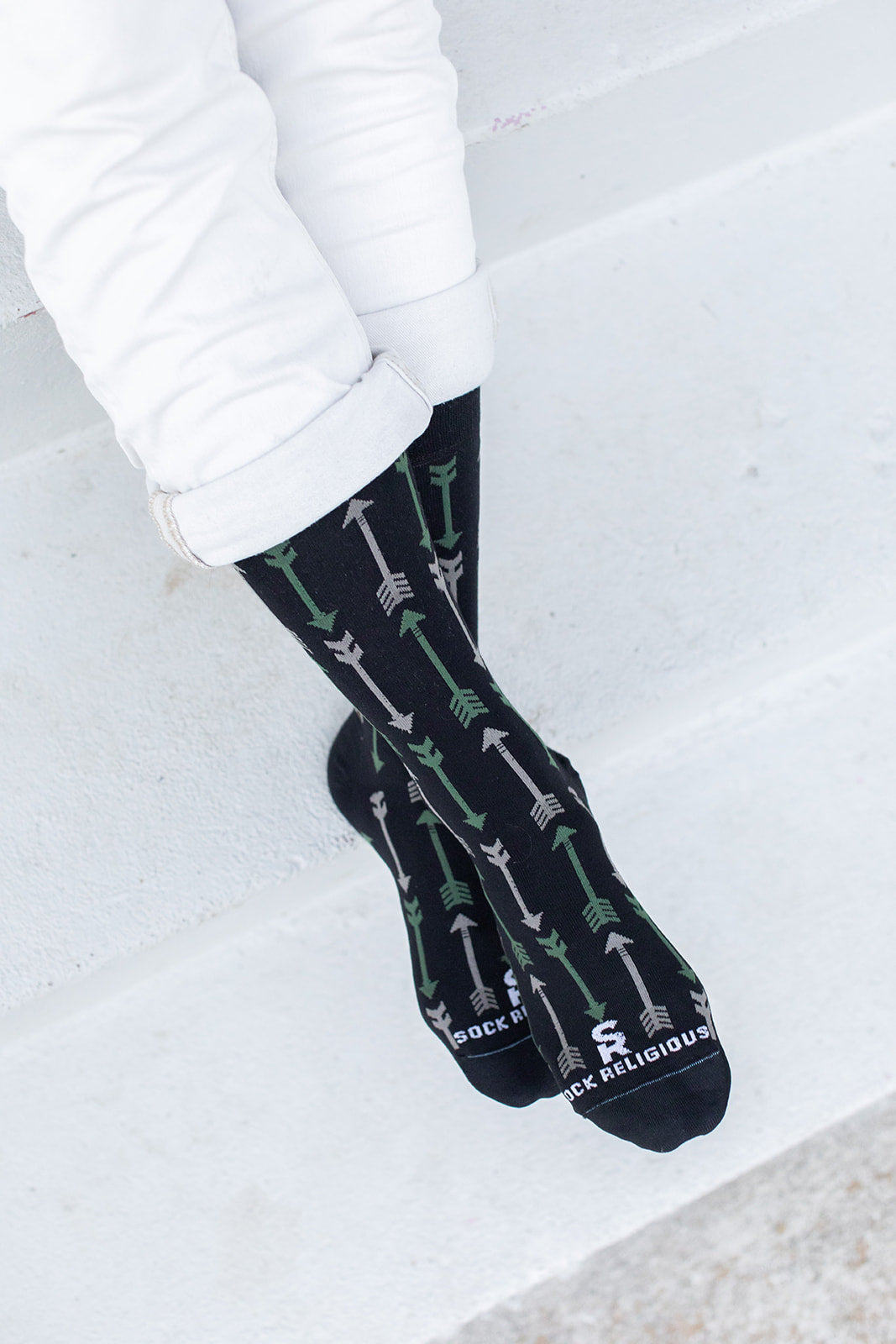 St. Sebastian Adult Socks