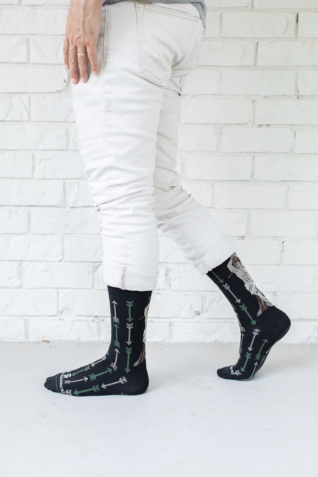 St. Sebastian Adult Socks