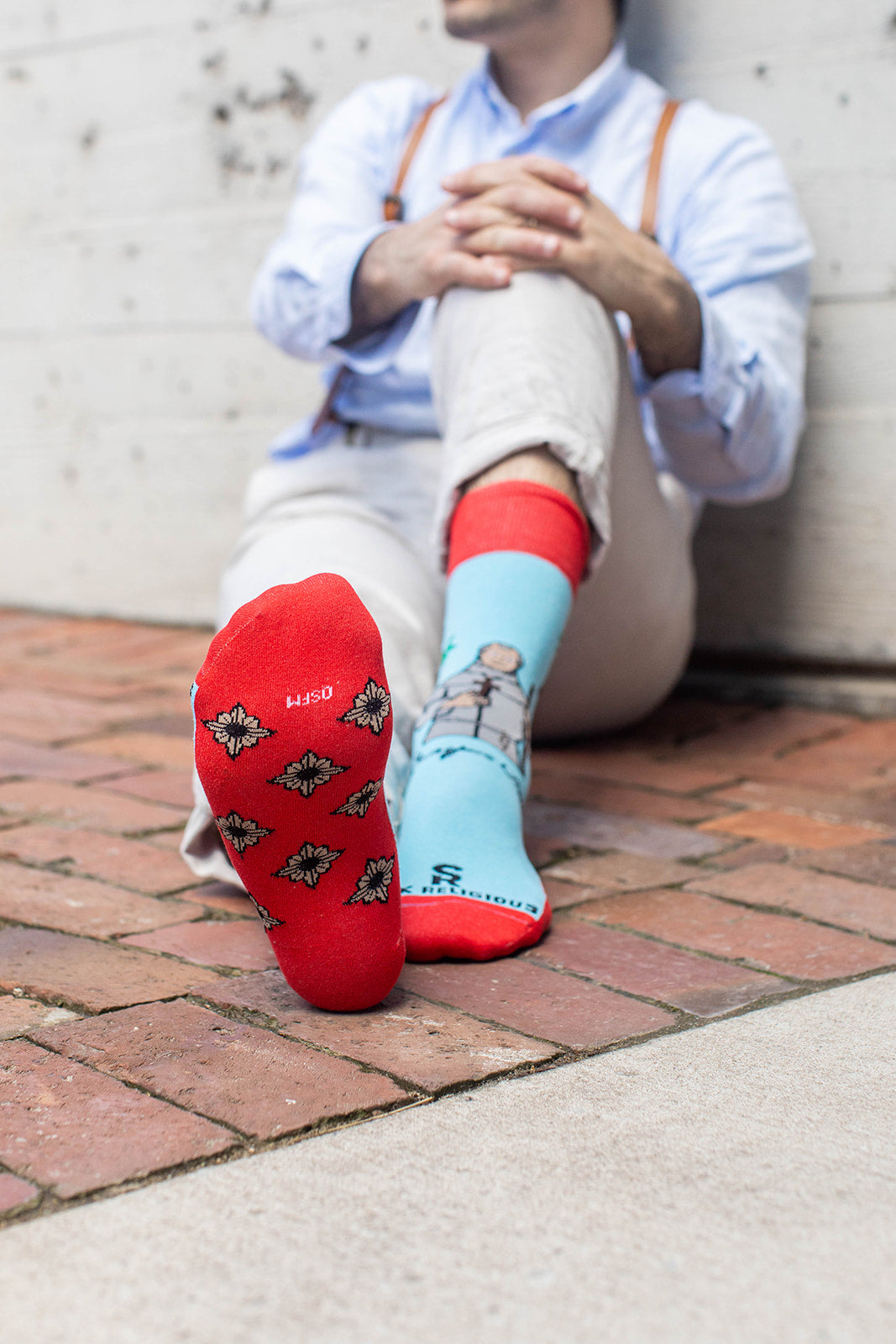 St. Junipero Serra Adult Socks