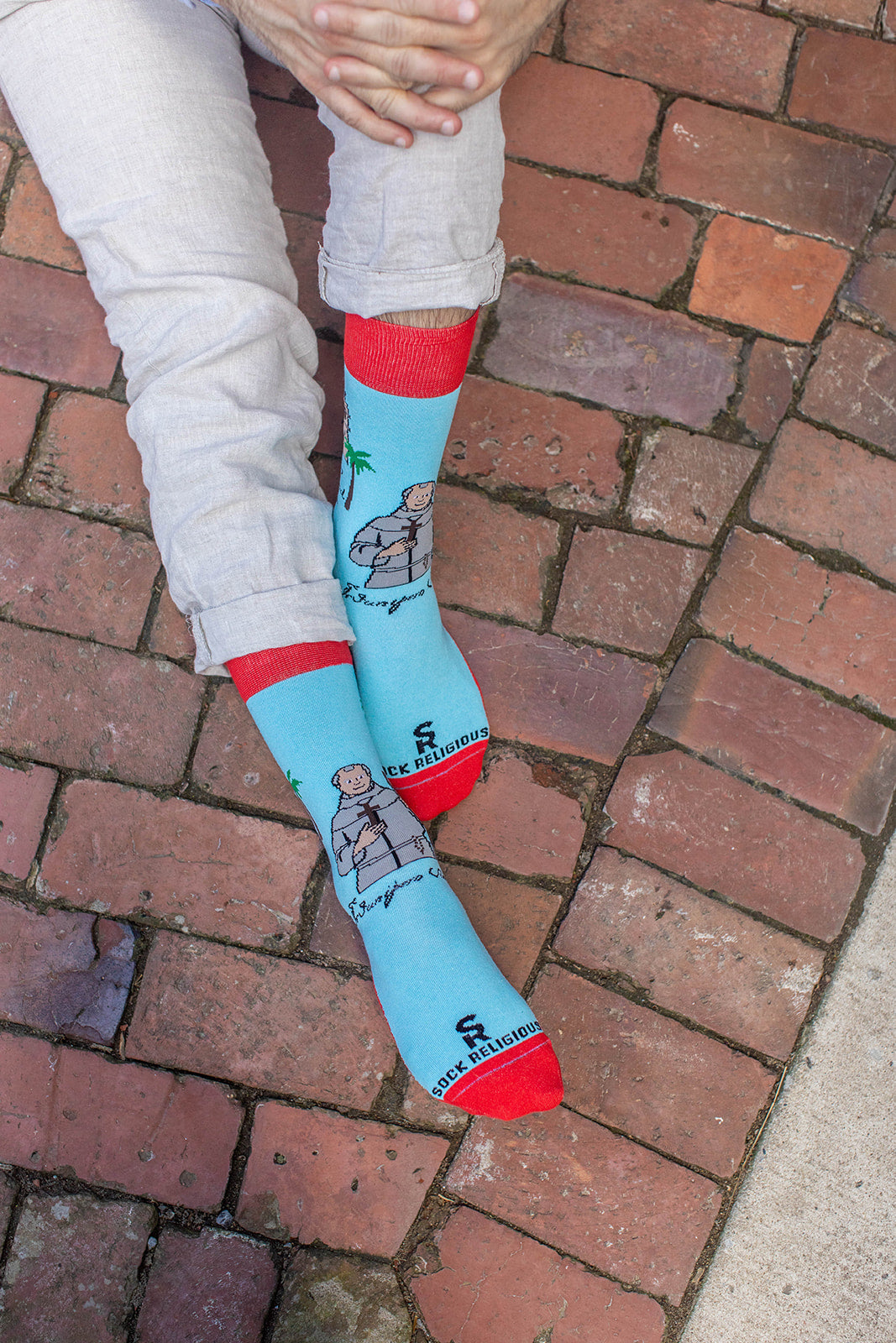 St. Junipero Serra Adult Socks
